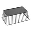 Picture of Olympia Wire Food Display Tray Rectangular Black 280x180x100mm - DP672