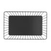 Picture of Olympia Wire Food Display Tray Rectangular Black 280x180x100mm - DP672