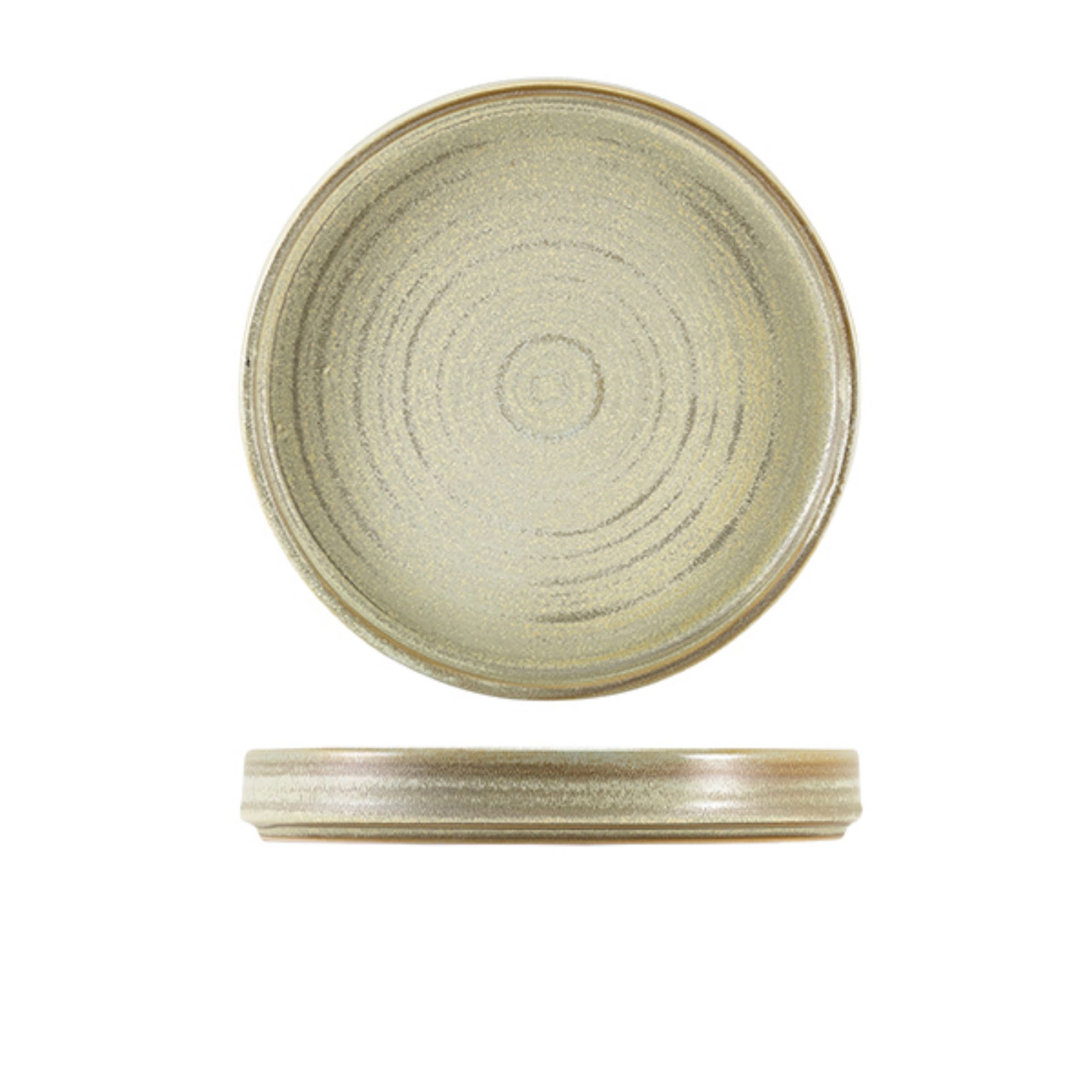 Picture of Terra Porcelain Matt Grey Presentation Plate 20.5cm - Pack of 6 - PR-PMG21