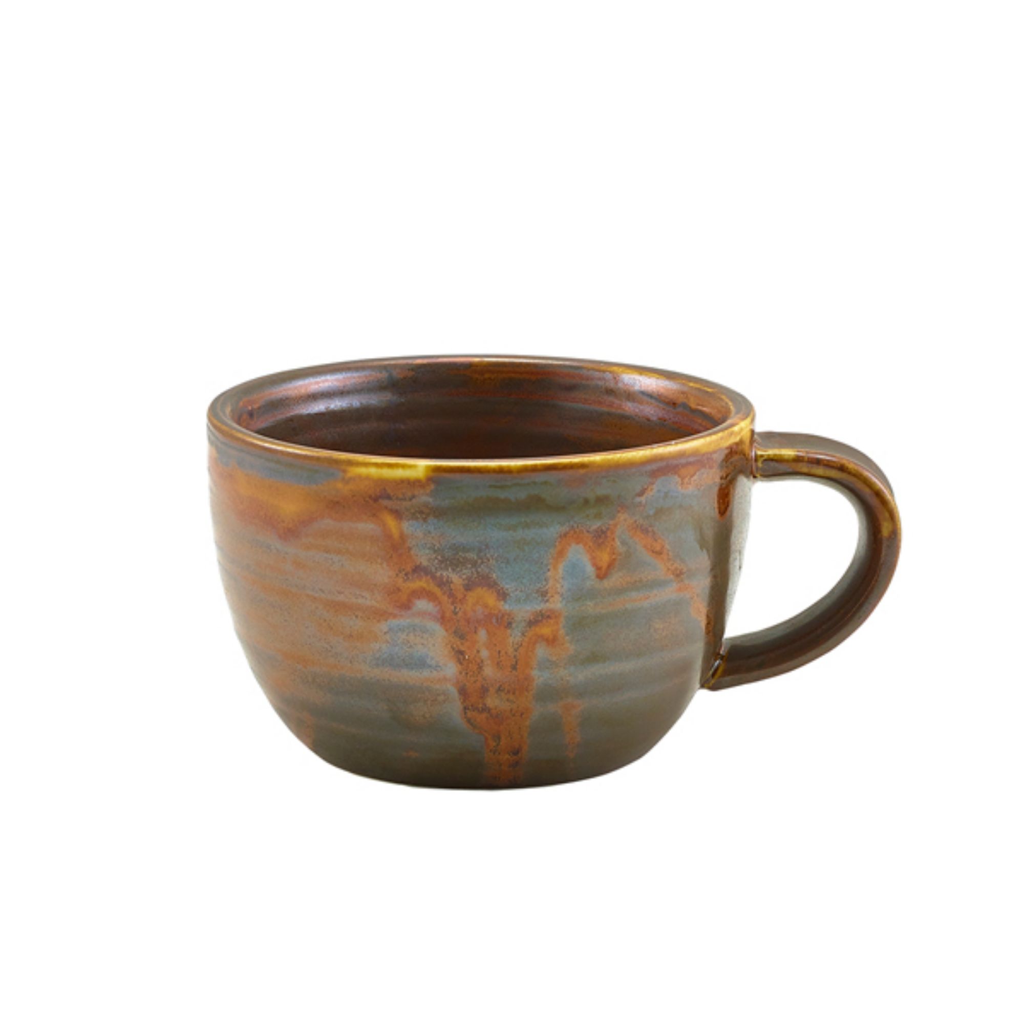 Picture of Terra Porcelain Rustic Copper Coffee Cup 28.5cl/ 10oz - Pack of 6 - CUP-PRC28