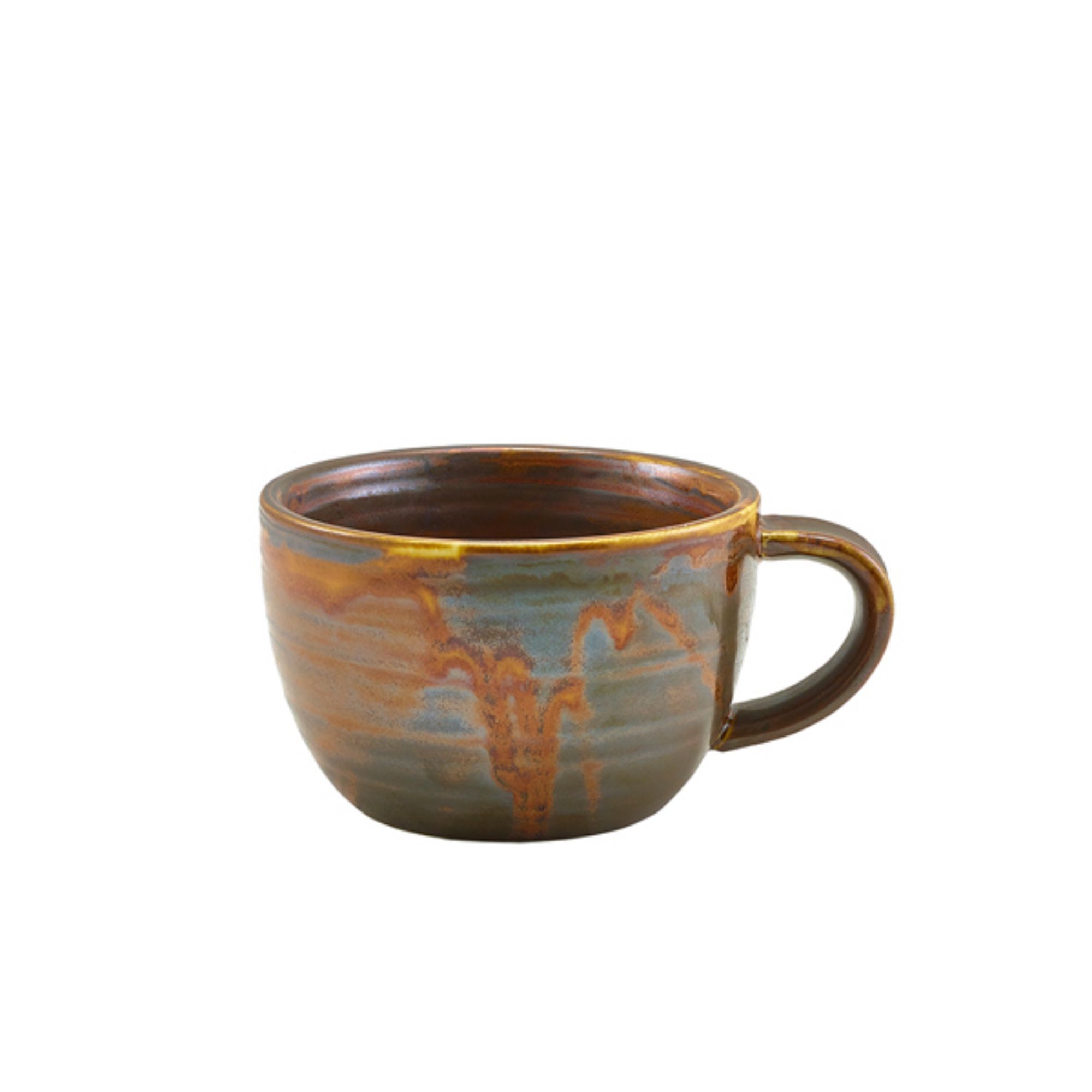 Picture of Terra Porcelain Rustic Copper Coffee Cup 22cl/ 7.75oz - Pack of 6 - CUP-PRC23