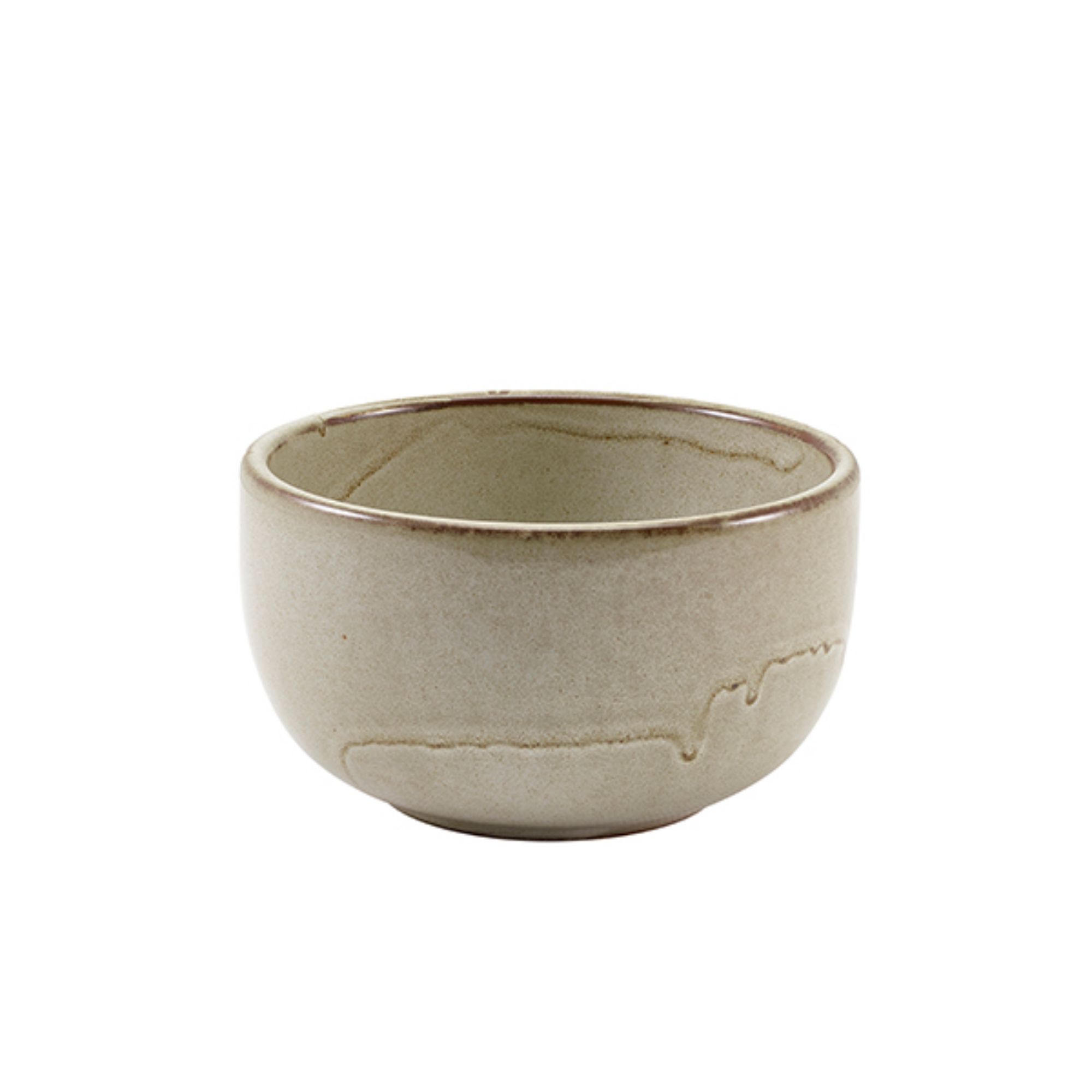 Picture of Terra Porcelain Grey Round Bowl 12.5cm - Pack of 6 - BW-PG12