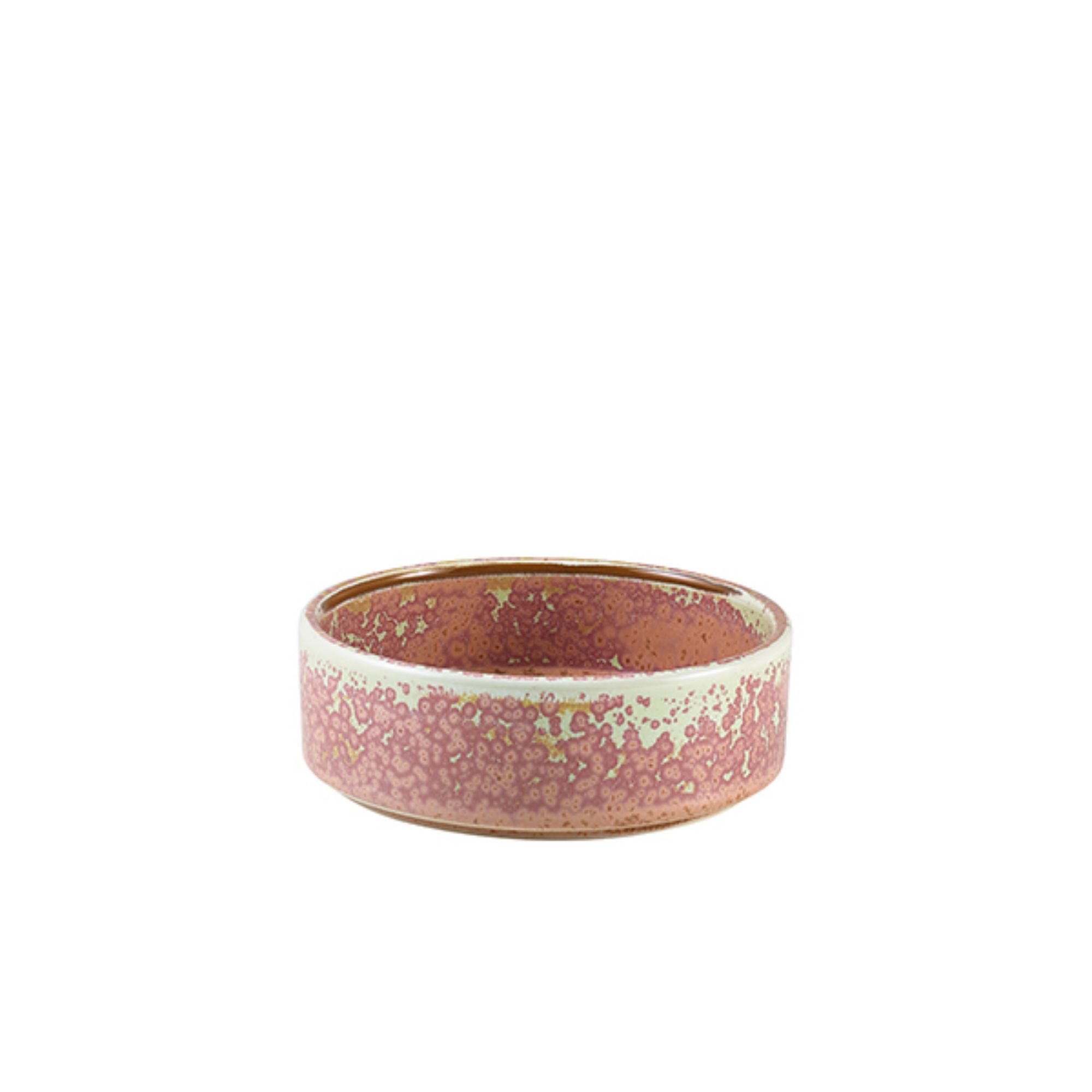 Picture of Terra Porcelain Rose Presentation Bowl 13cm - Pack of 6 - PB-PRS13