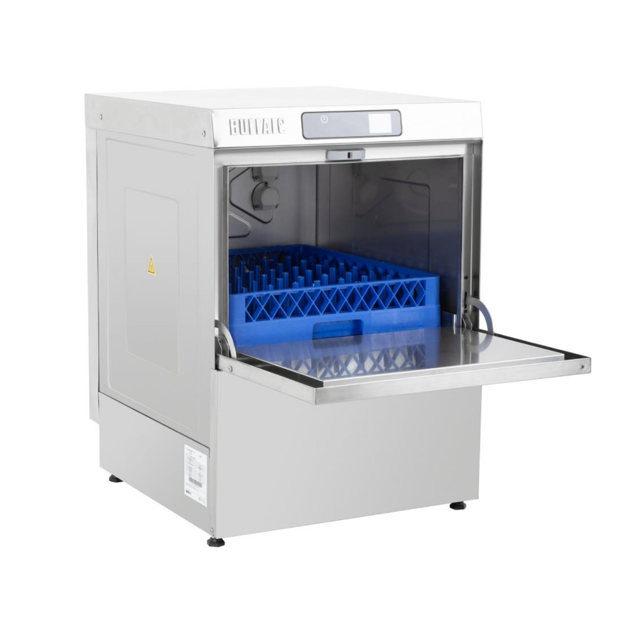 Picture of Buffalo Digital Undercounter Dishwasher with Drain Pump 500mm Basket 2.9kW Single Phase