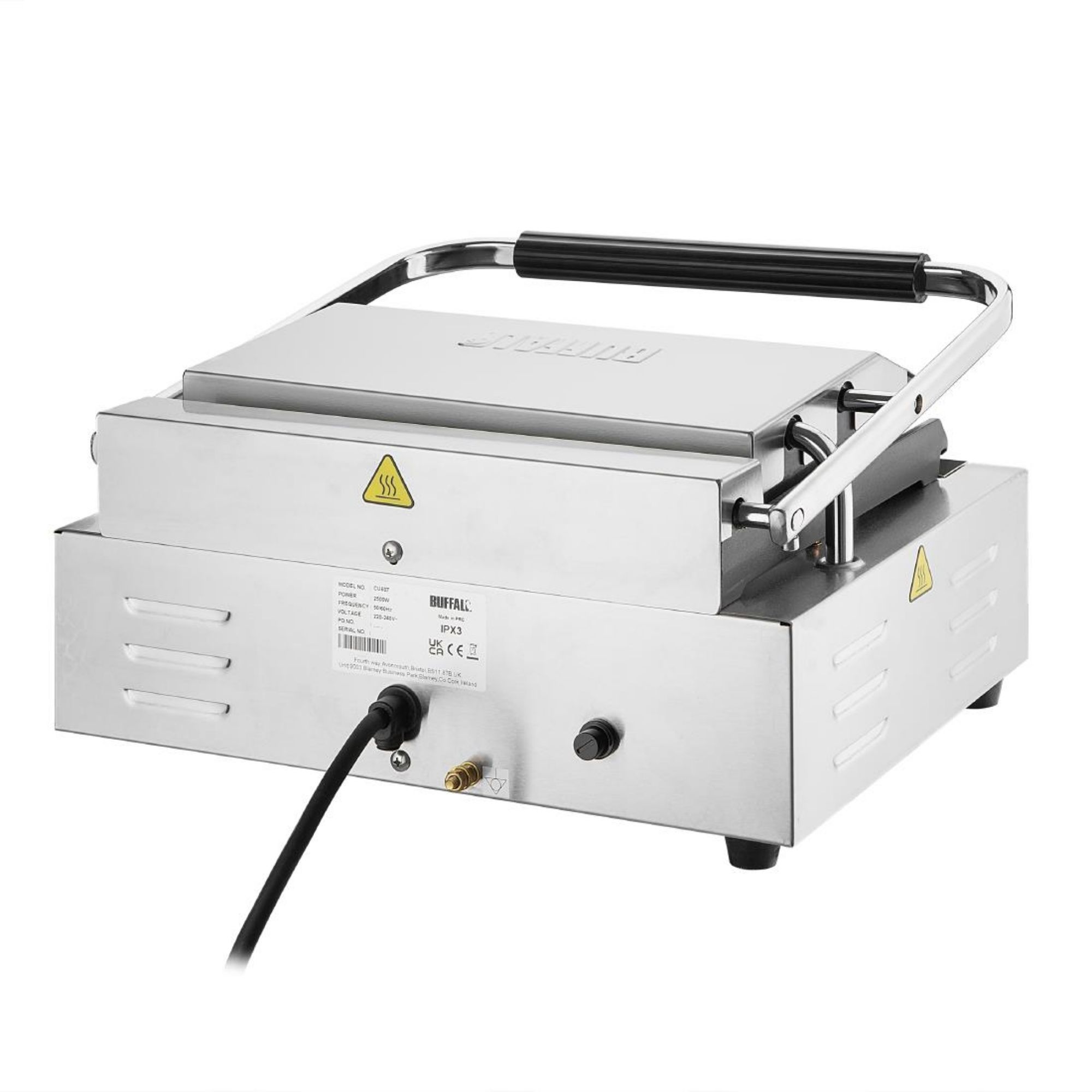 Picture of Buffalo Extra Large Contact Grill Single Flat Plate