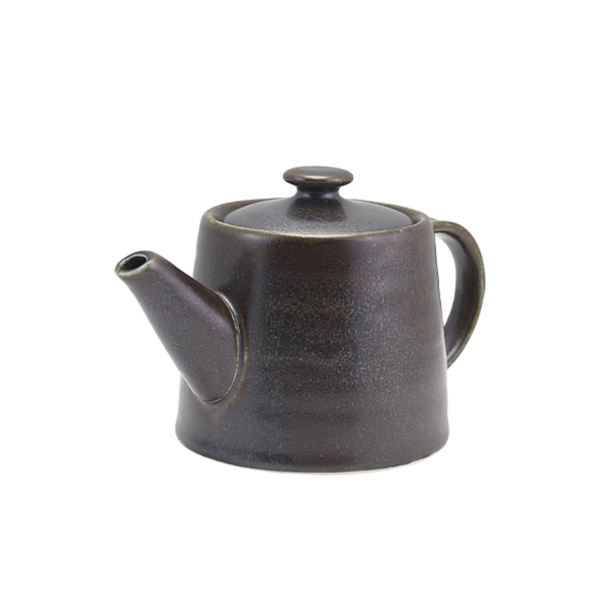 Picture of Terra Porcelain Black Teapot 50cl/ 17.6oz - Pack of 6 - TP-PBK50