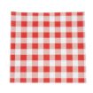 Picture of Greaseproof Paper Sheets Red Gingham 250 x 250mm (200 pack) - CL657