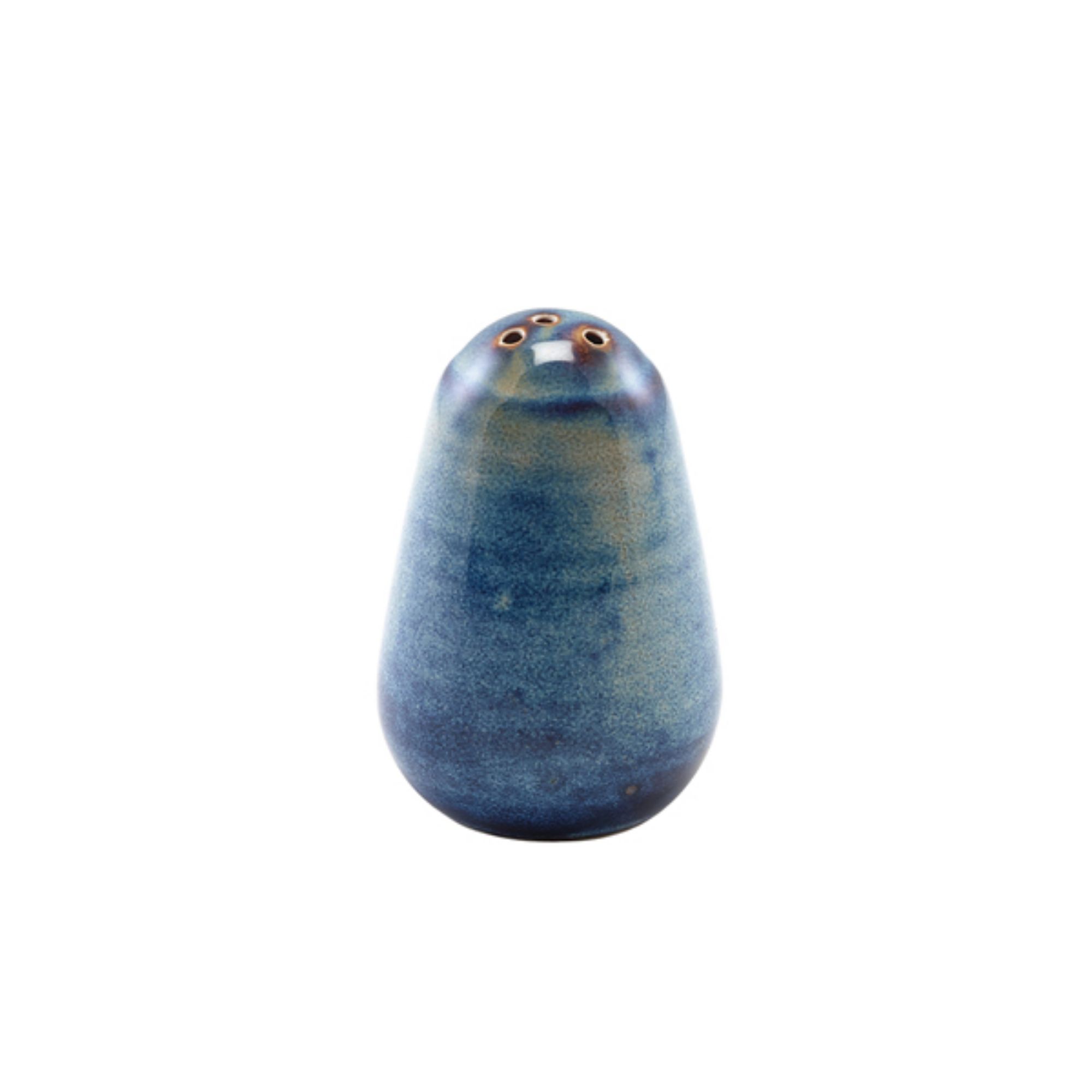 Picture of Terra Porcelain Aqua Blue Pepper Shaker - Pack of 6 - PS-PBL8