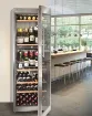 Picture of Liebherr WTPES5972 Glazed Stainless Steel Wine Cabinet 593 Litres - WTPES5972OG
