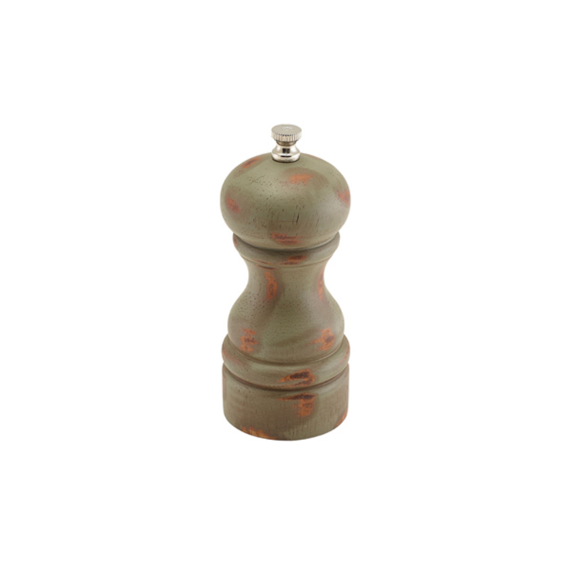 Picture of Antique Finish Salt/ Pepper Grinder 13cm - Pack of 6 - SPWD13A