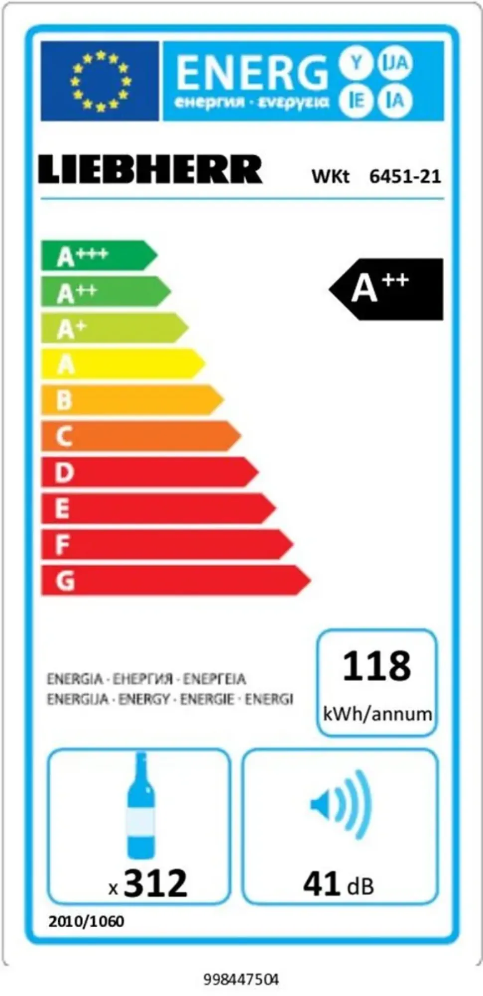 Picture of Liebherr WKT6451 Terra Wine Cabinet 666 Litres