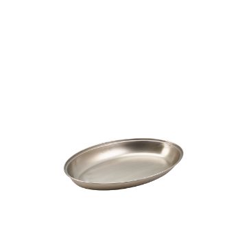 Picture of GenWare Stainless Steel Oval Vegetable Dish 17.5cm/7"