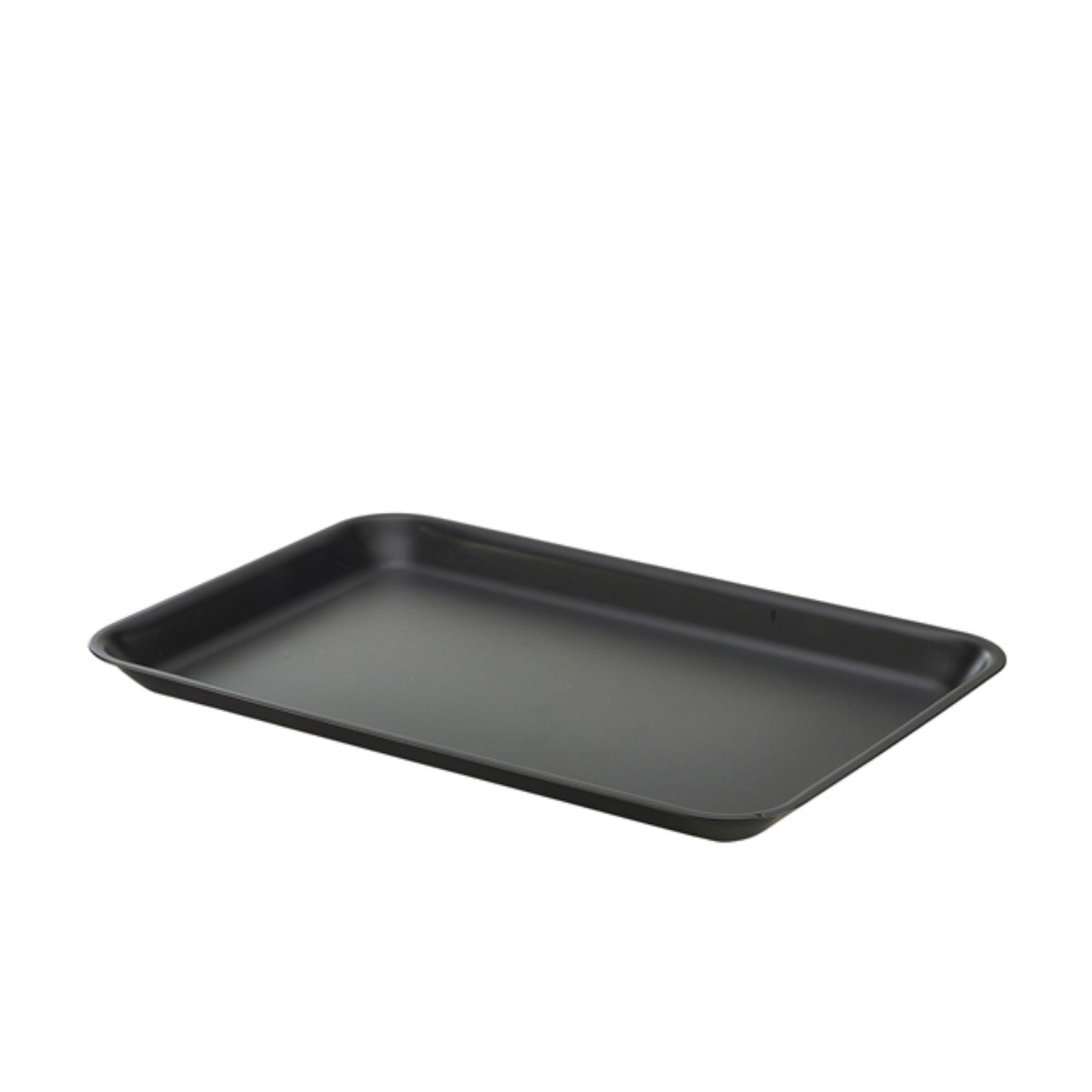Picture of Galvanised Steel Tray 31.5x21.5x2cm Matt Black - Pack of 12 - GST3121BK