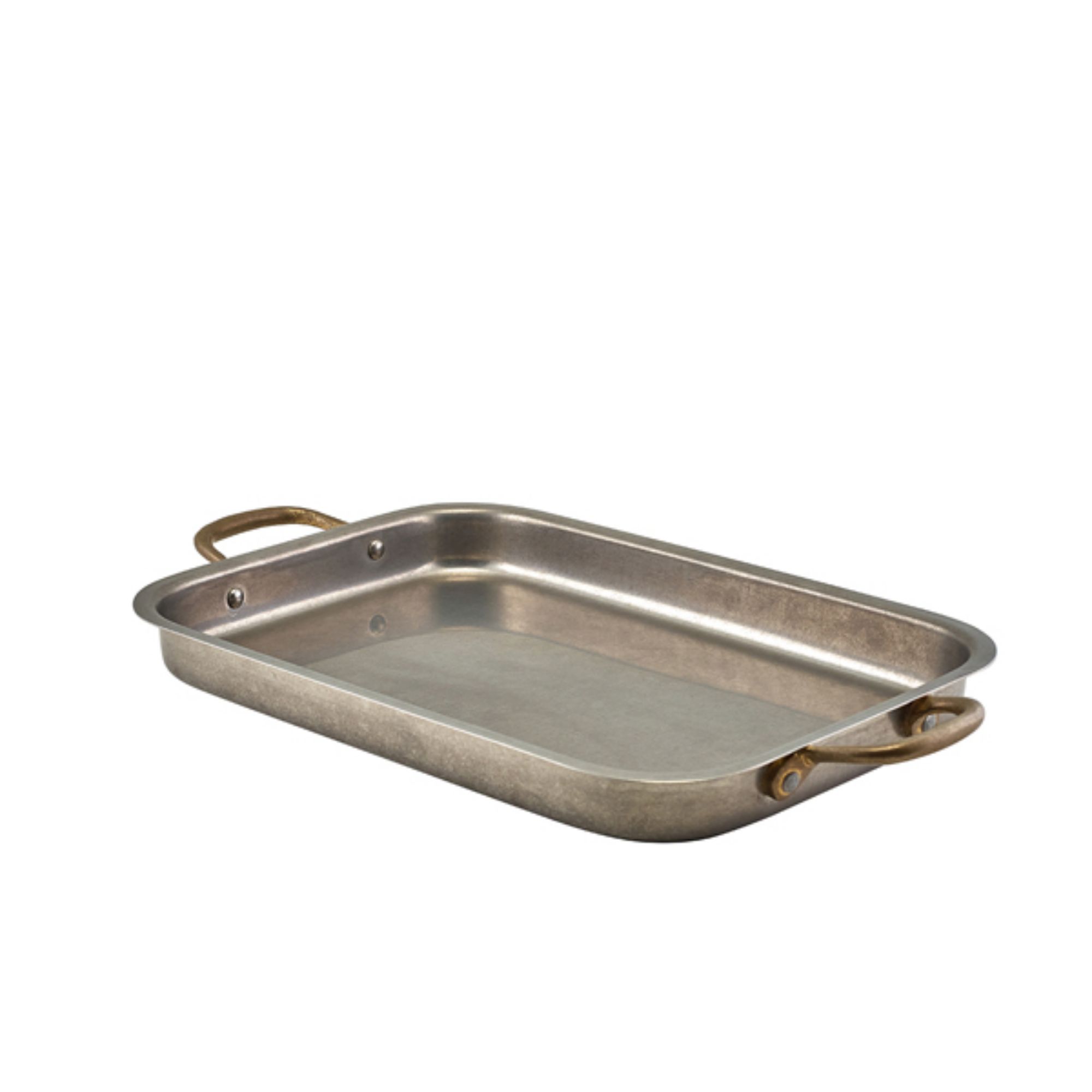 Picture of GenWare Vintage Steel Deep Tray 33 x 23.5cm - Pack of 3 - SDT3323V
