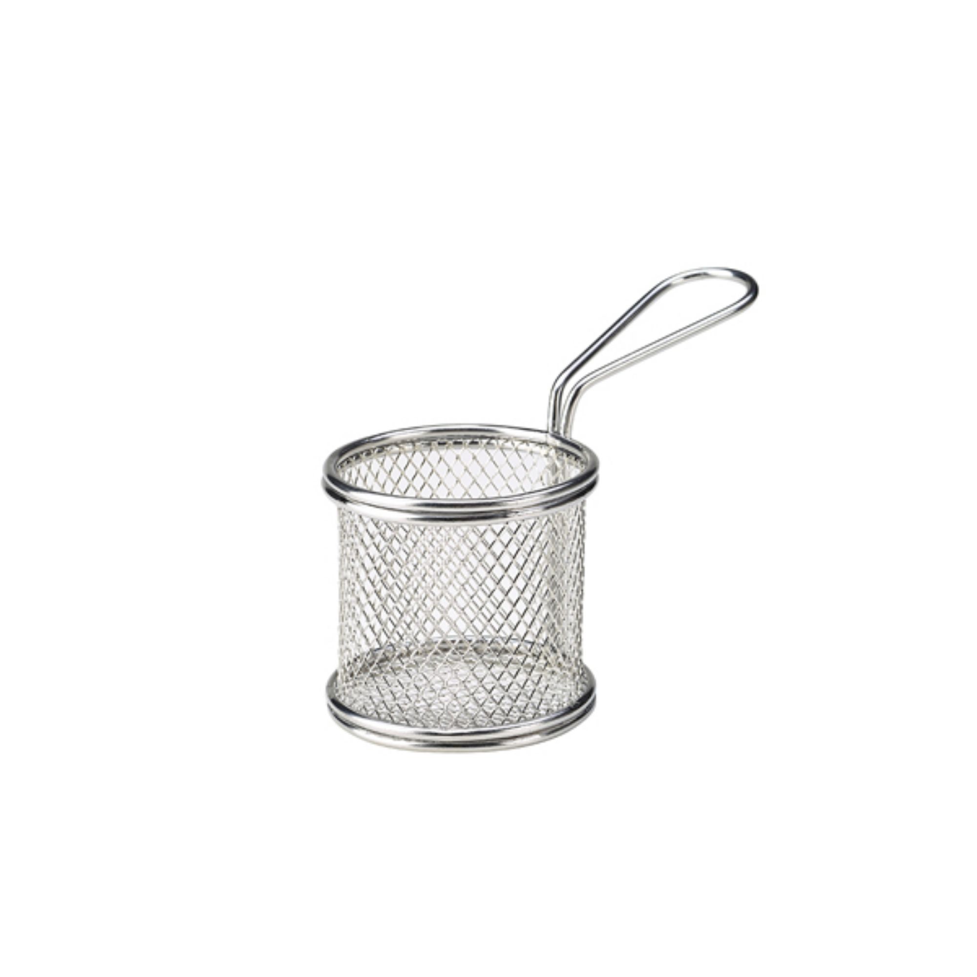 Picture of Serving Fry Basket Round 9.3 X 9cm - Pack of 6 - SVBR09
