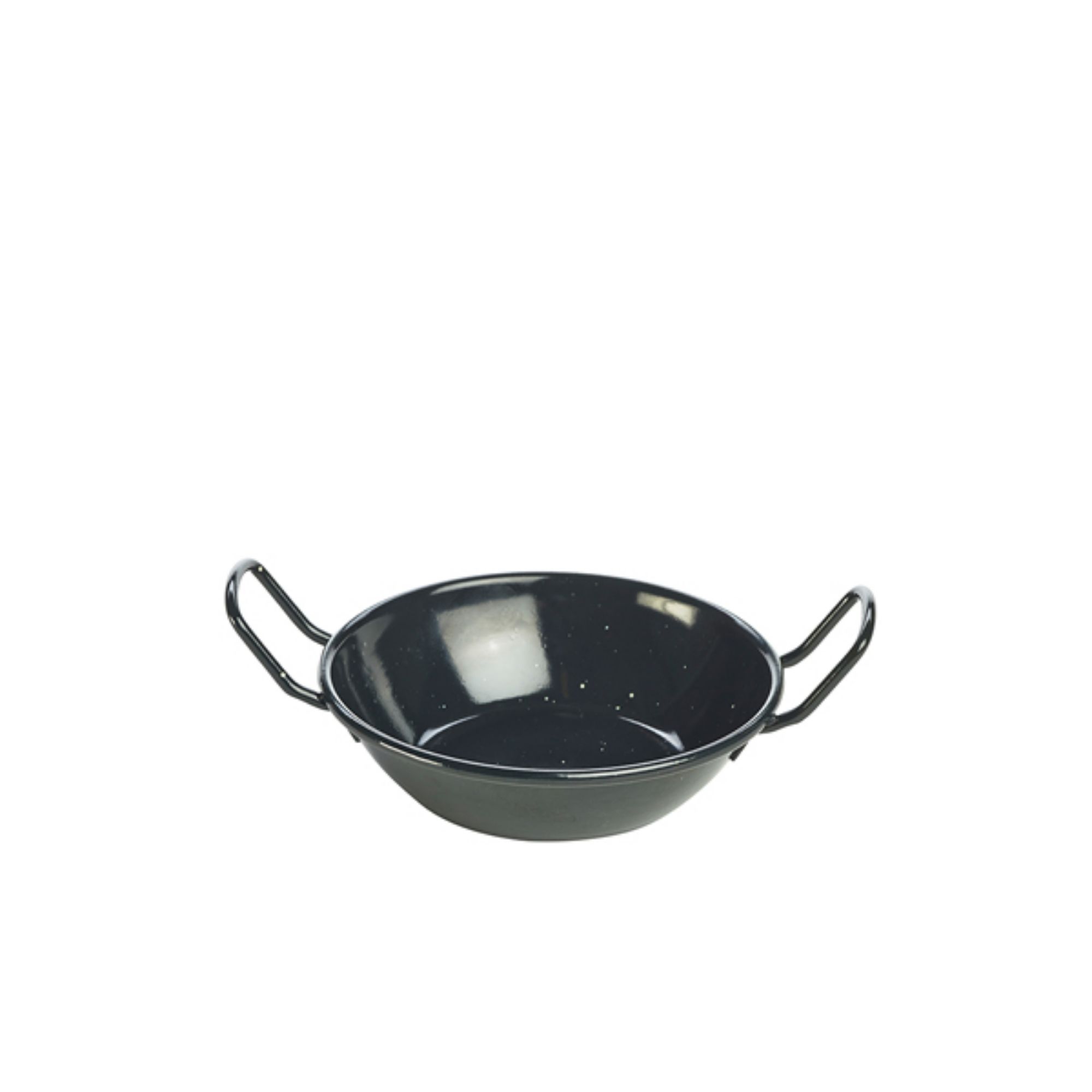 Picture of Black Enamel Dish 14cm - E0614