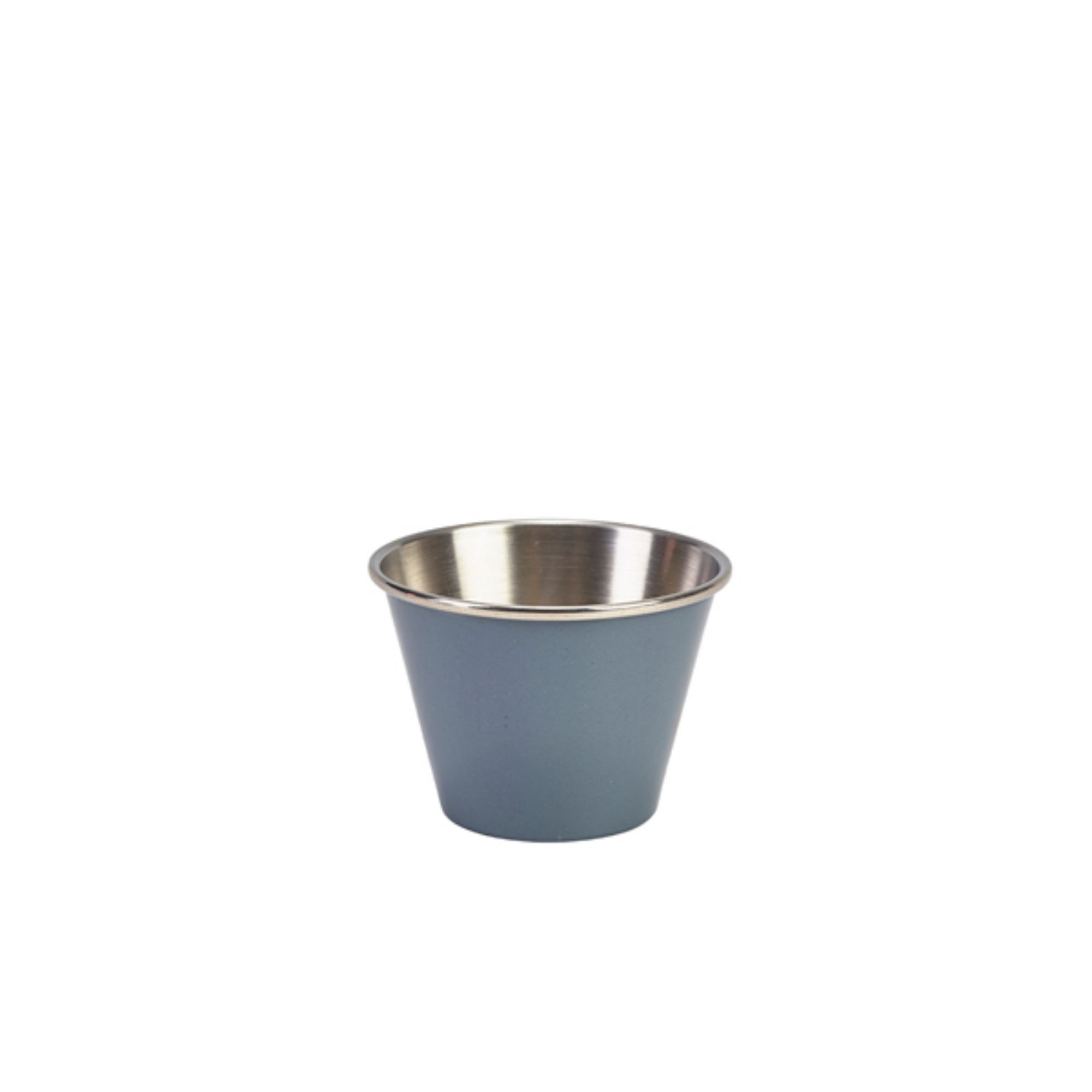 Picture of GenWare Grey Stainless Steel Ramekin 71ml/ 2.5oz - Pack of 24 - RAMST2G