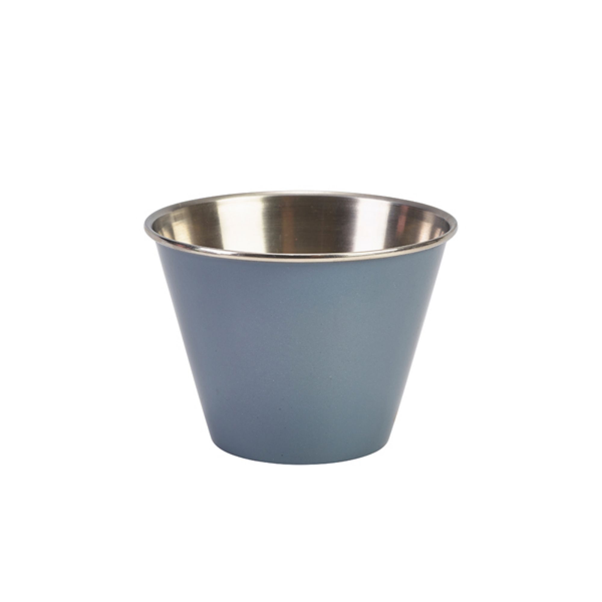 Picture of GenWare Grey Stainless Steel Ramekin 34cl/ 12oz - Pack of 24 - RAMST12G