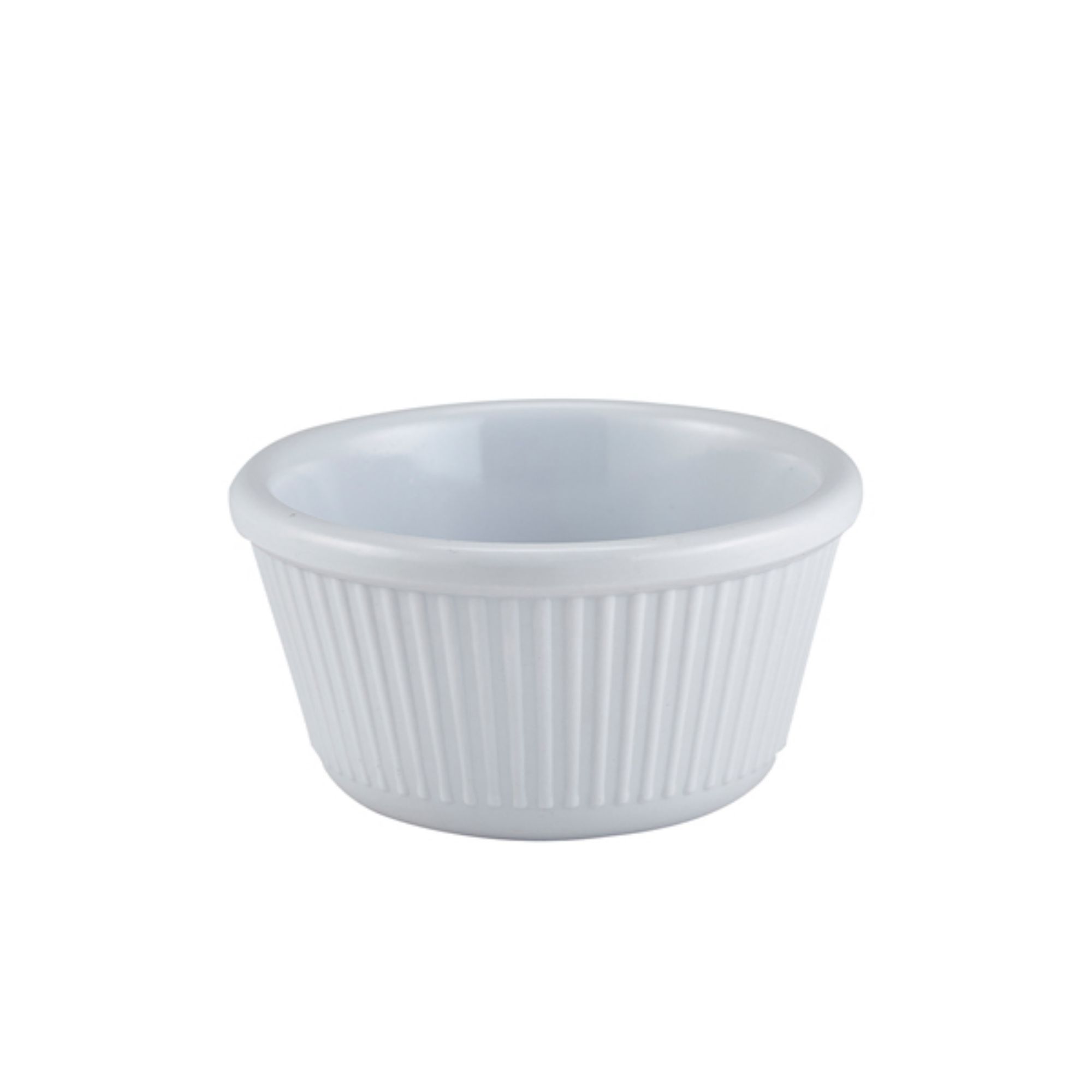 Picture of GenWare Melamine White Fluted Ramekin 114ml/ 4oz - Pack of 24 - S287-02