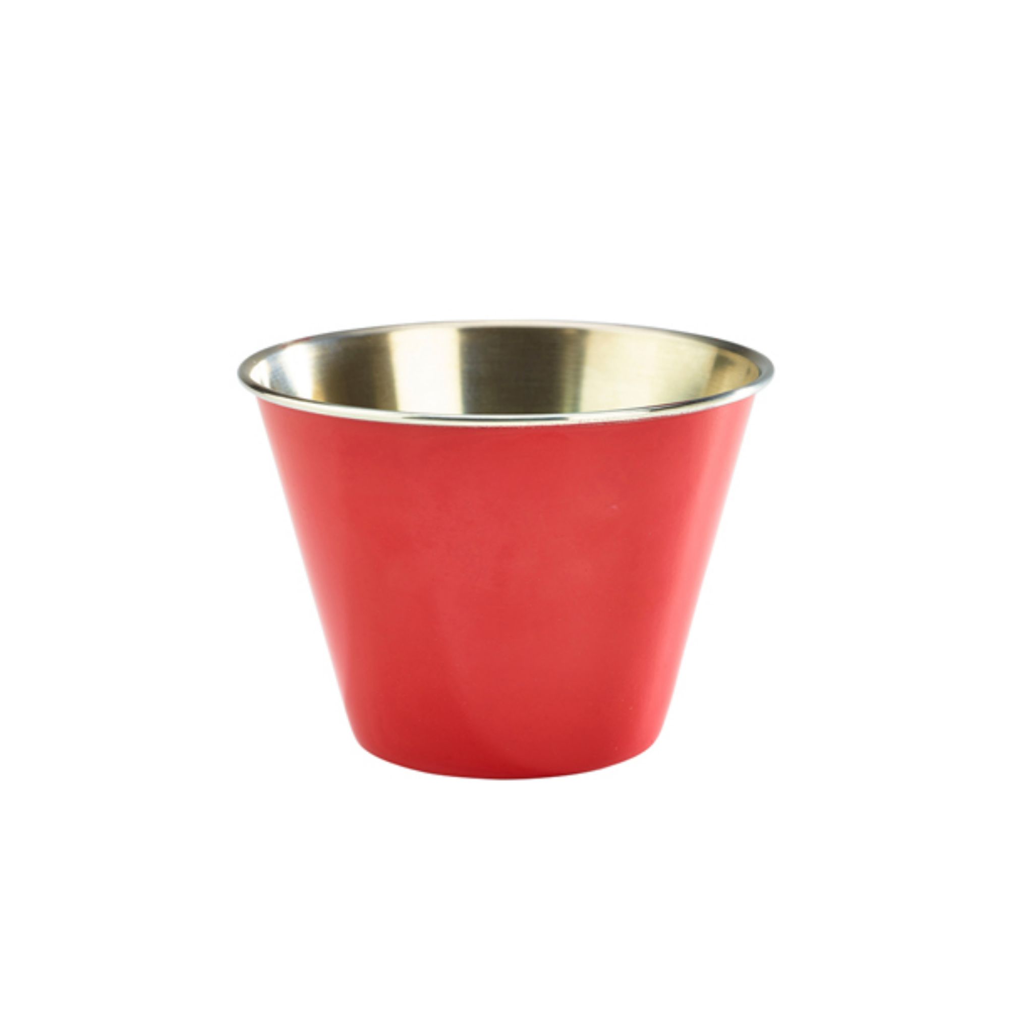 Picture of GenWare Red Stainless Steel Ramekin 34cl/ 12oz - Pack of 24 - RAMST12R