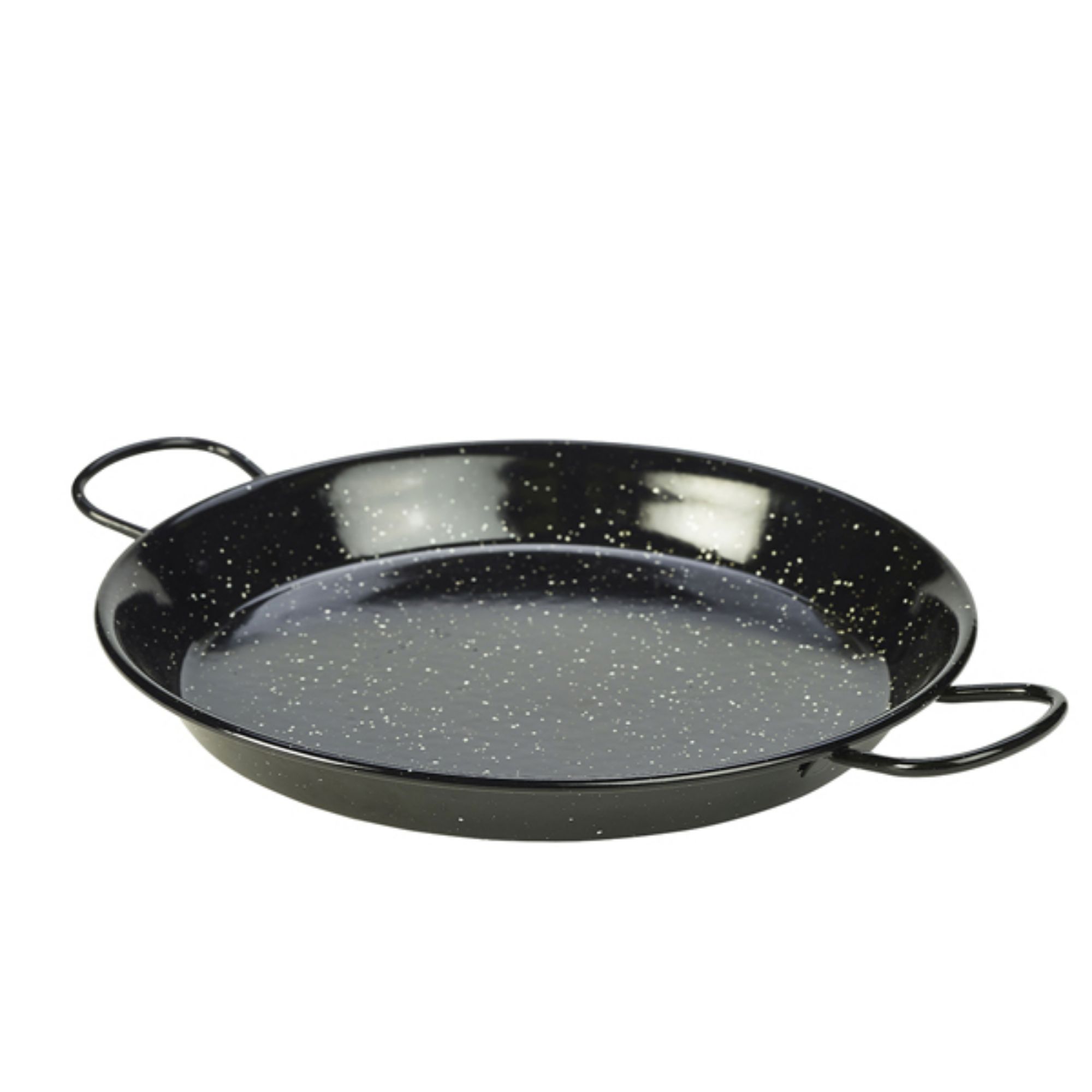 Picture of Black Enamel Paella Pan 30cm - Pack of 6 - E0230
