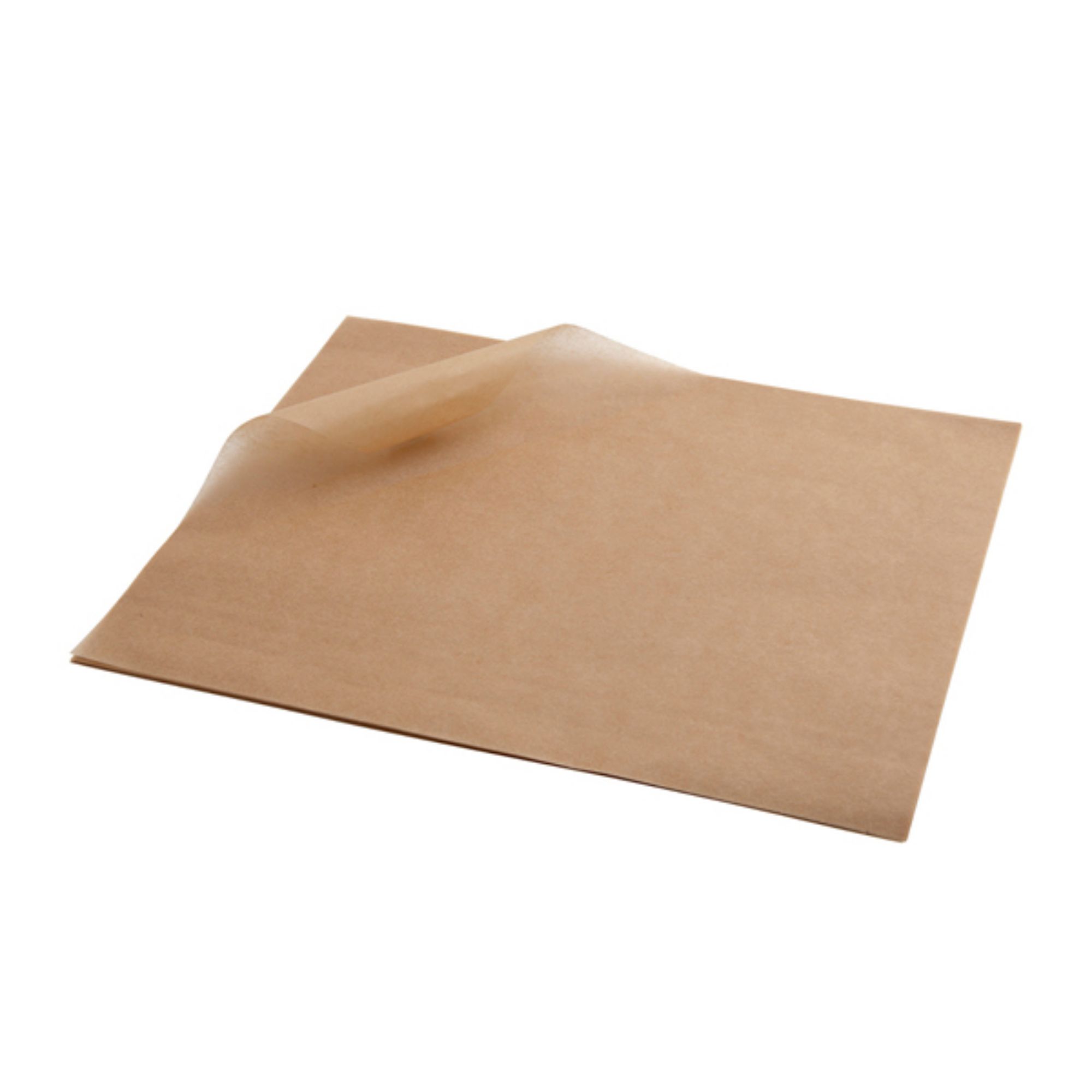 Picture of Greaseproof Paper Brown 25 x 20cm - PN0829S
