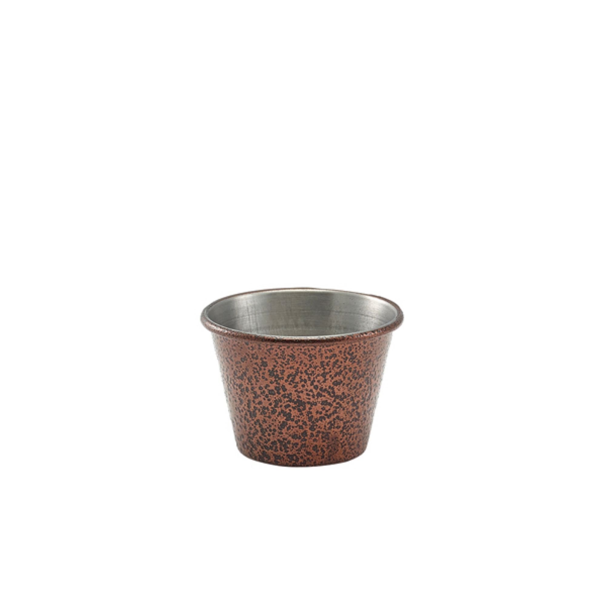 Picture of 2.5oz Stainless Steel Ramekin Hammered Copper - Pack of 24 - RAMH2C