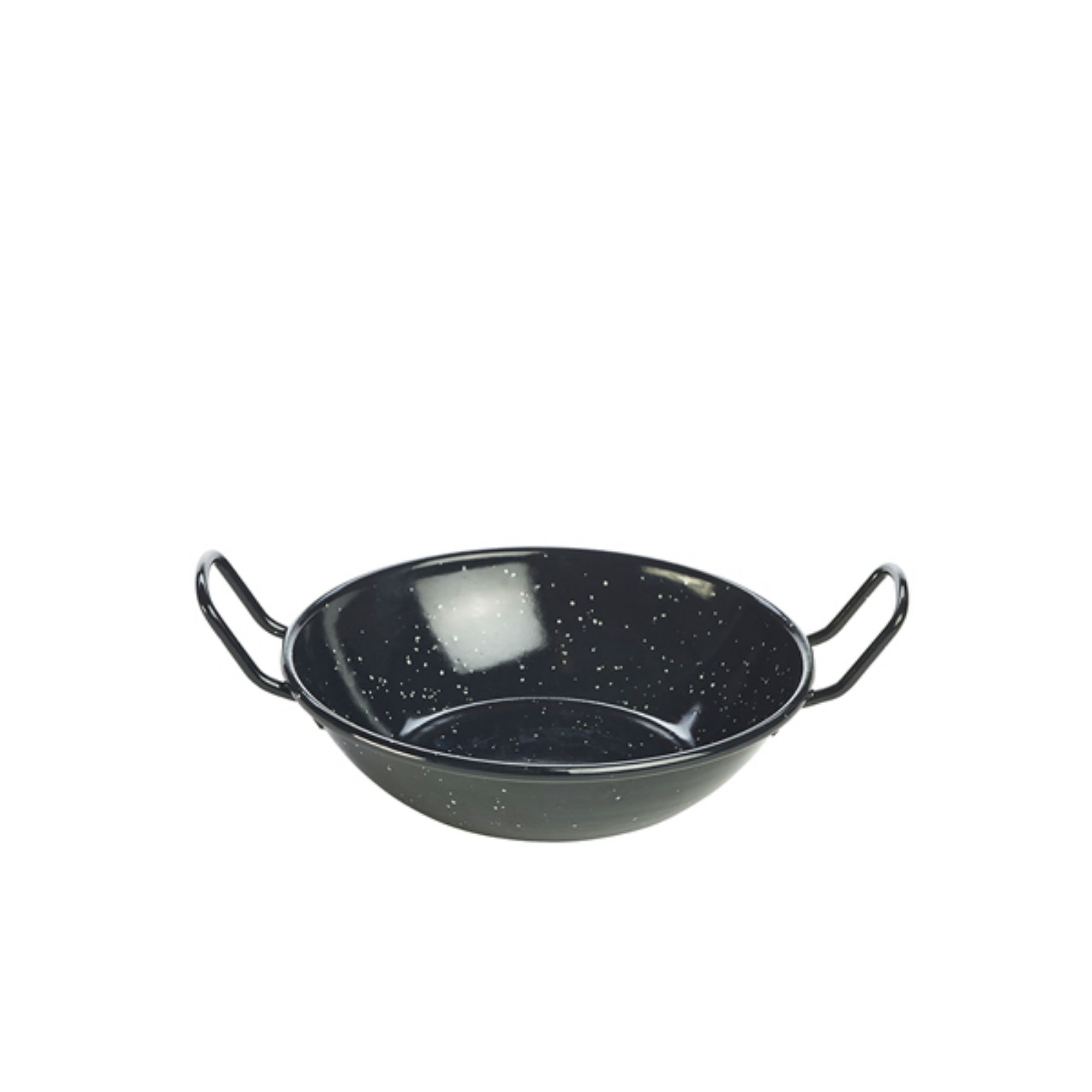 Picture of Black Enamel Dish 16cm - E0616