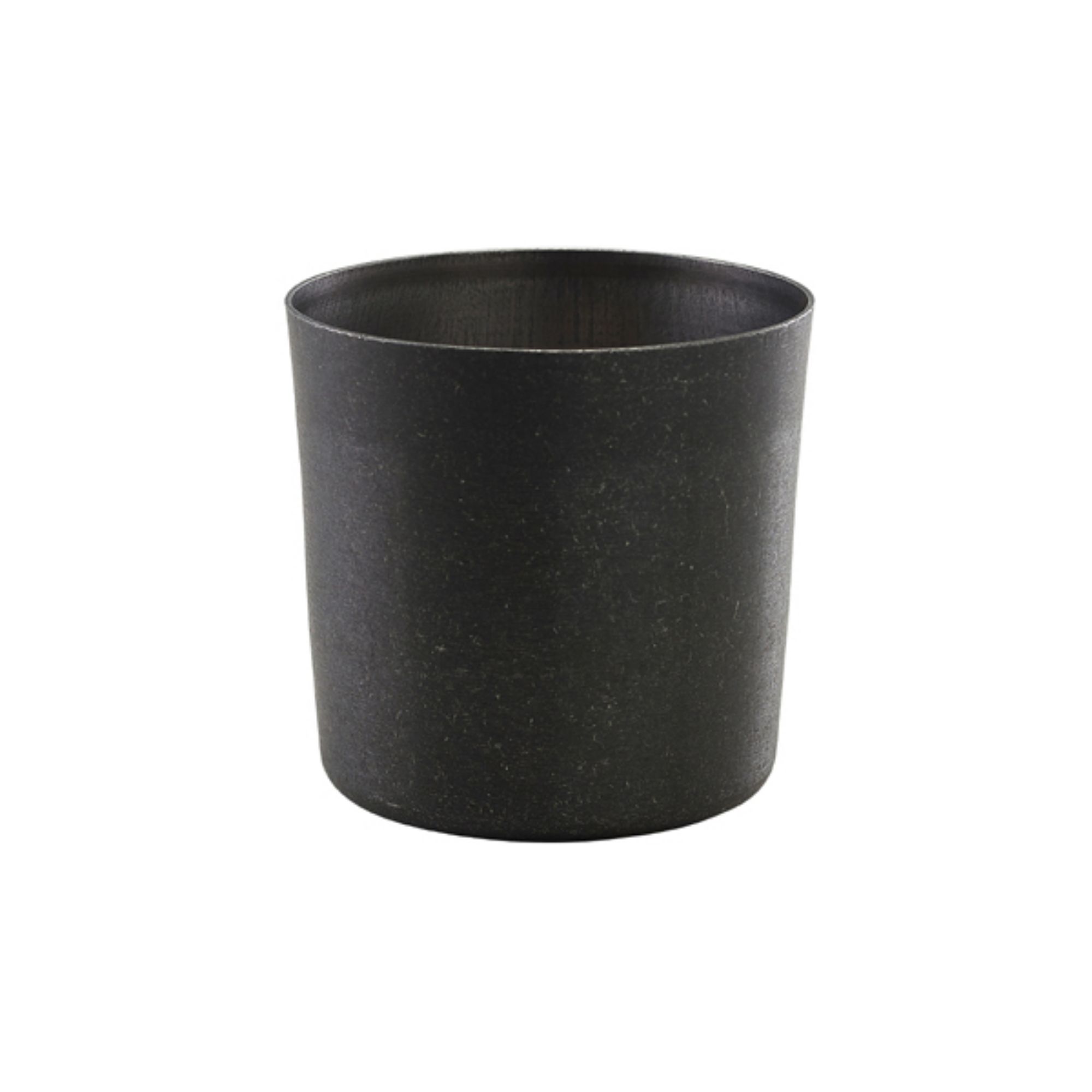 Picture of GenWare Black Vintage Steel Serving Cup 8.5 x 8.5cm - Pack of 12 - SVC8BKV