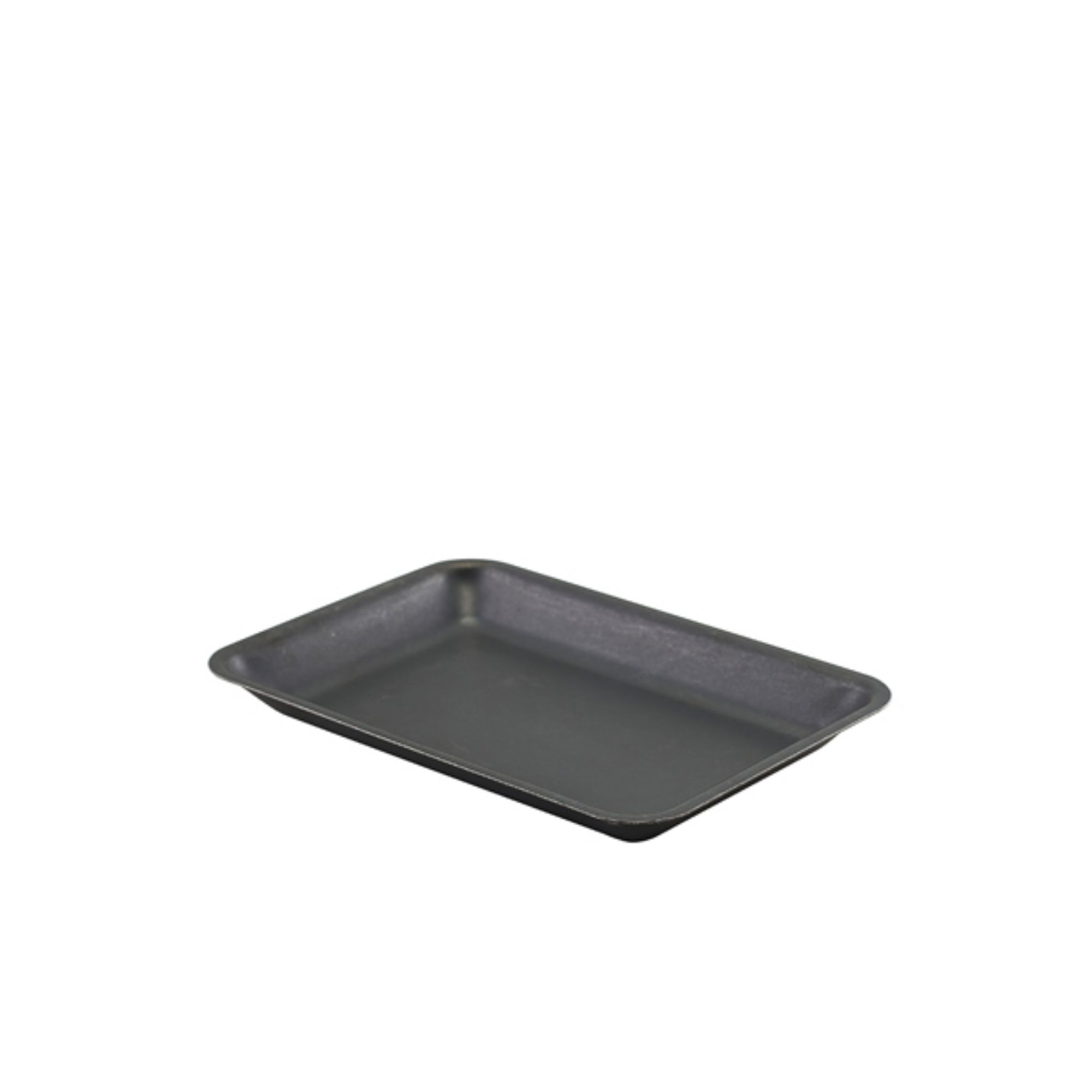 Picture of GenWare Black Vintage Steel Tray 20 x 14cm - Pack of 24 - SST2014BKV