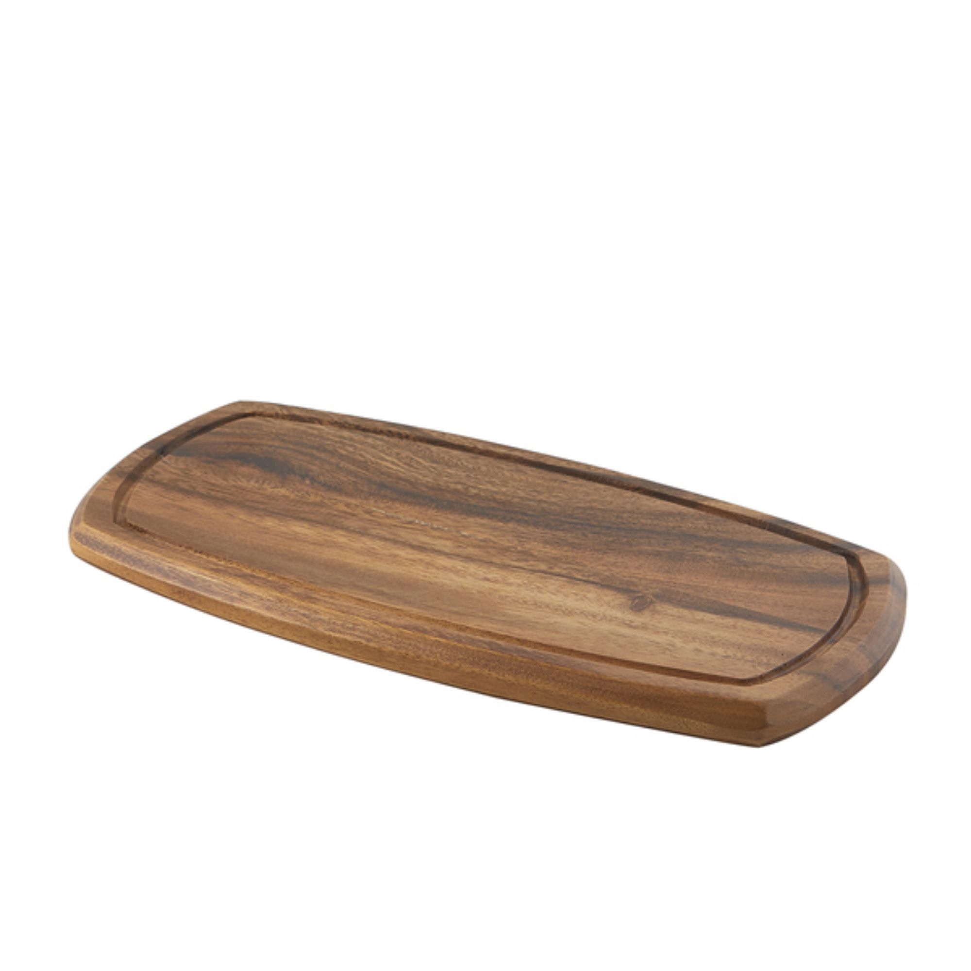 Picture of Genware Acacia Wood Serving Board 36 x 18 x 2cm - WSB3618