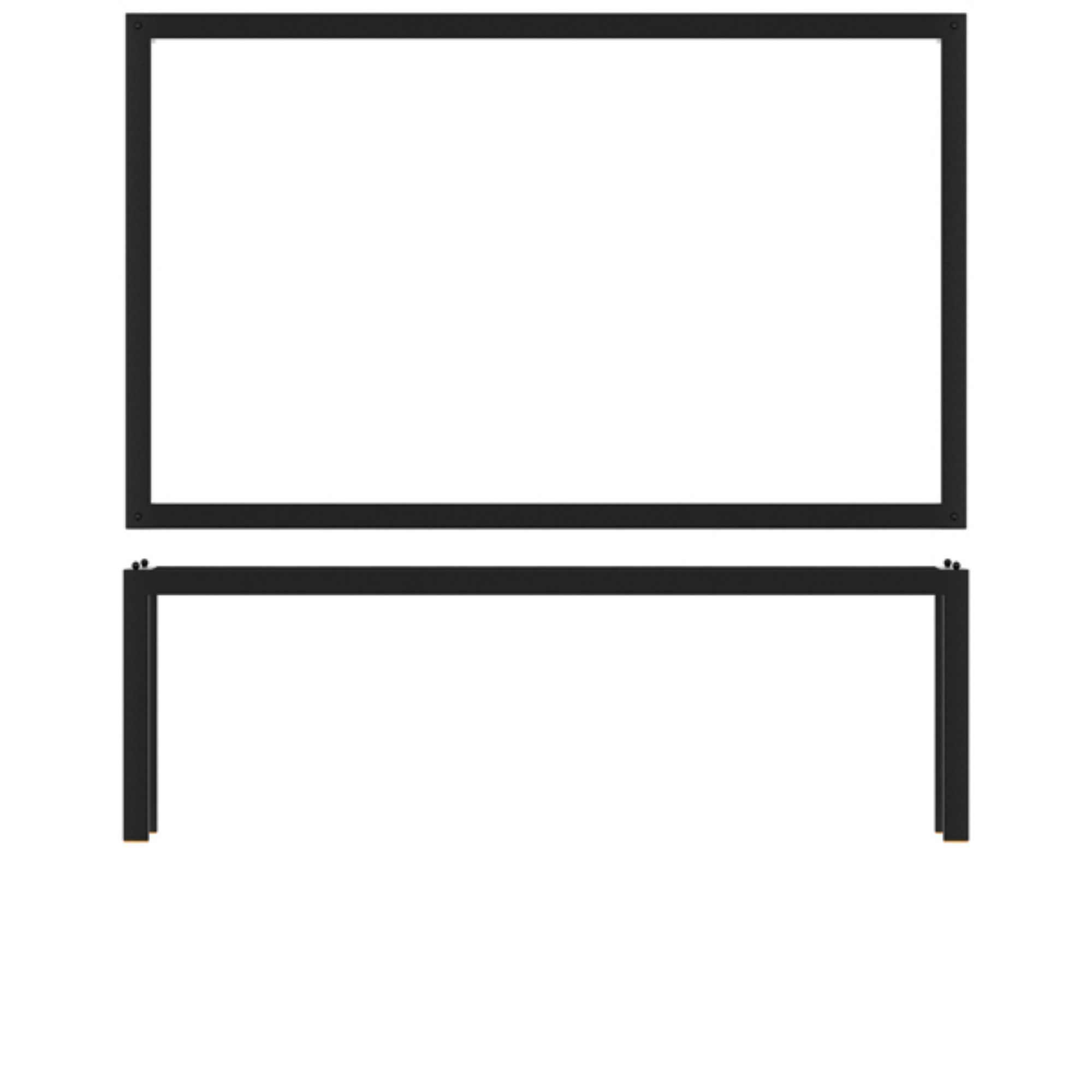 Picture of Black Luxor Metal GN 1/1 Riser 53 x 32.5 x 17cm - LX111702