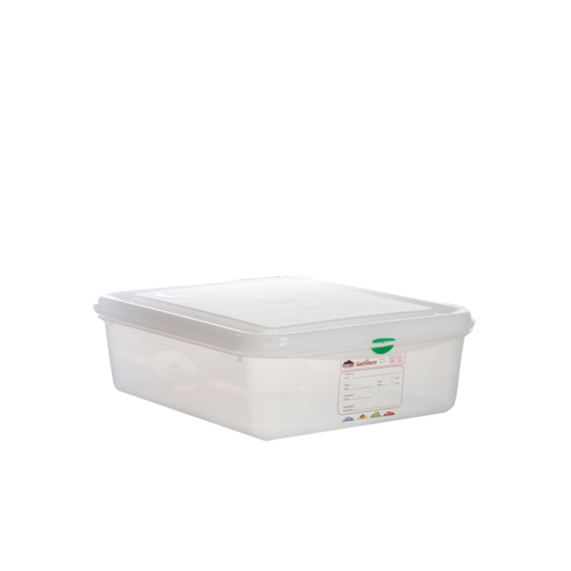 Picture of GN Storage Container 1/2 100mm Deep 6.5L - Pack of 6 - 12470