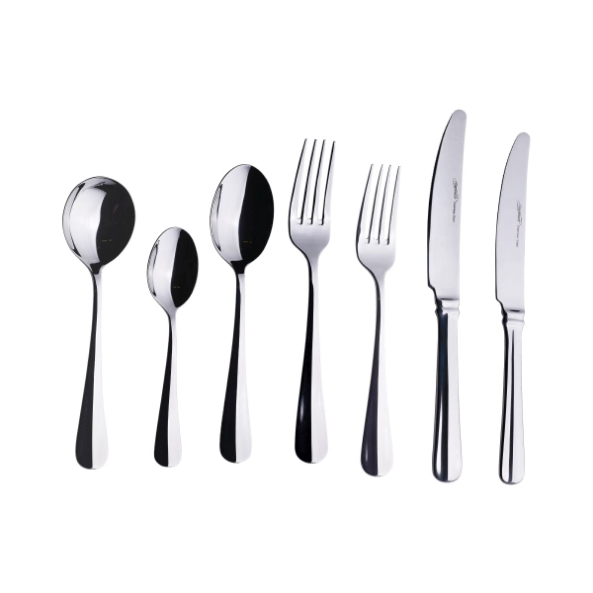 Picture of Baguette Pattern 7Pcs Sample Cutlery Set - 7PCS-BAGUETTE