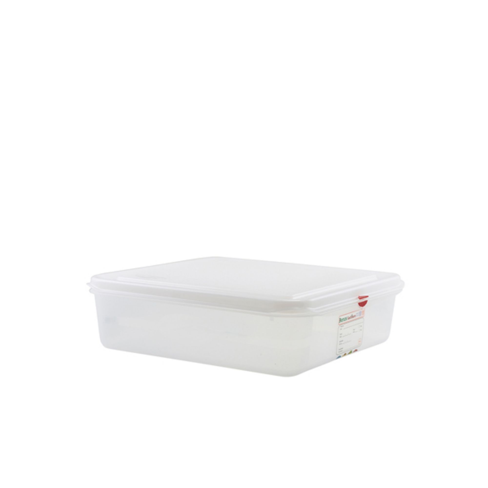 Picture of GN Storage Container 2/3 100mm Deep 9L - Pack of 6 - 12500