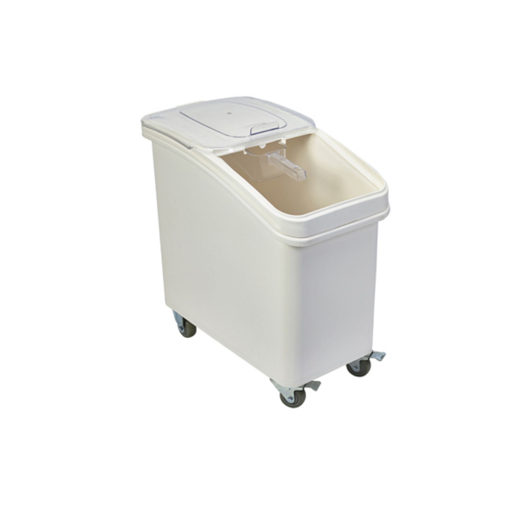 Picture of Polypropylene Mobile Ingredient Bin with Scoop 102 Litre - PPBIN102