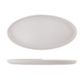 Picture of White Copenhagen Oval Melamine Dish 55 x 27.5cm