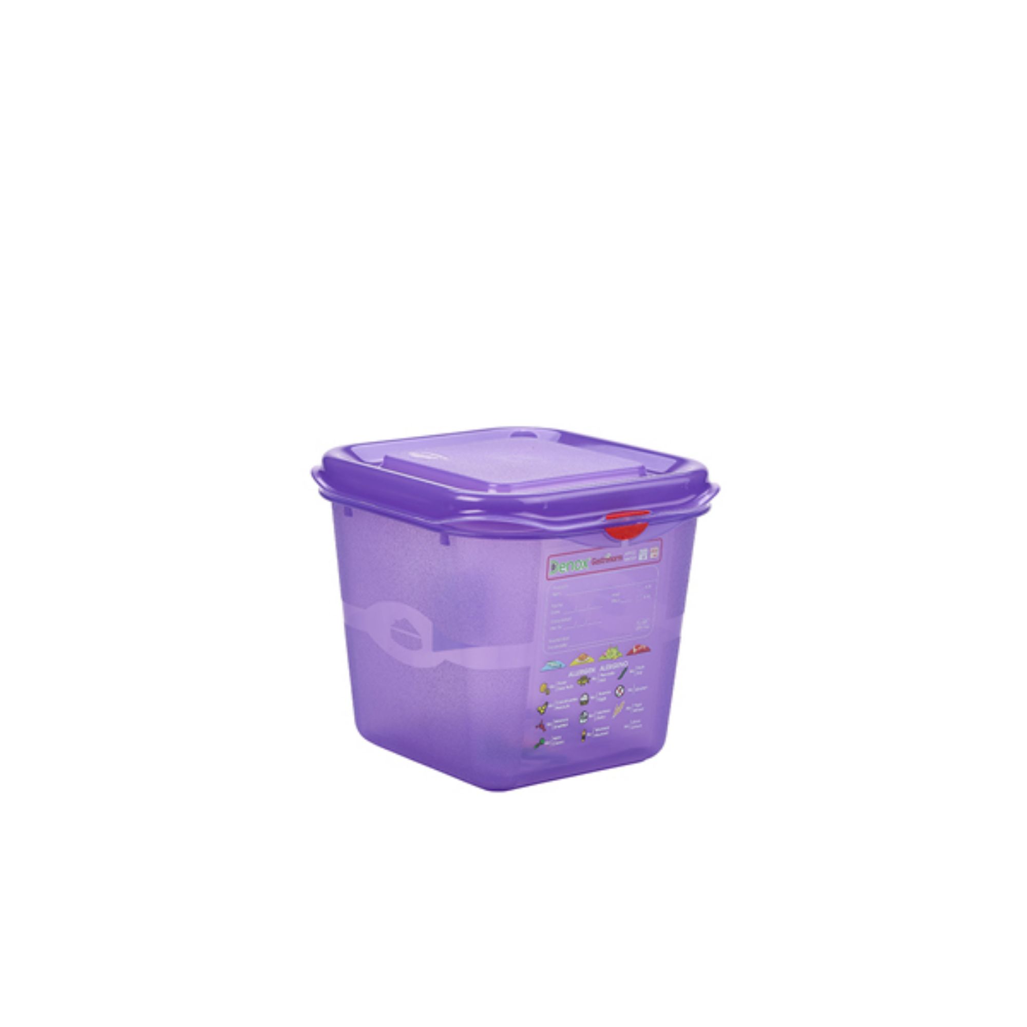 Picture of Allergen GN Storage Container 1/6 150mm Deep 2.6L - Pack of 12 - 12390AL