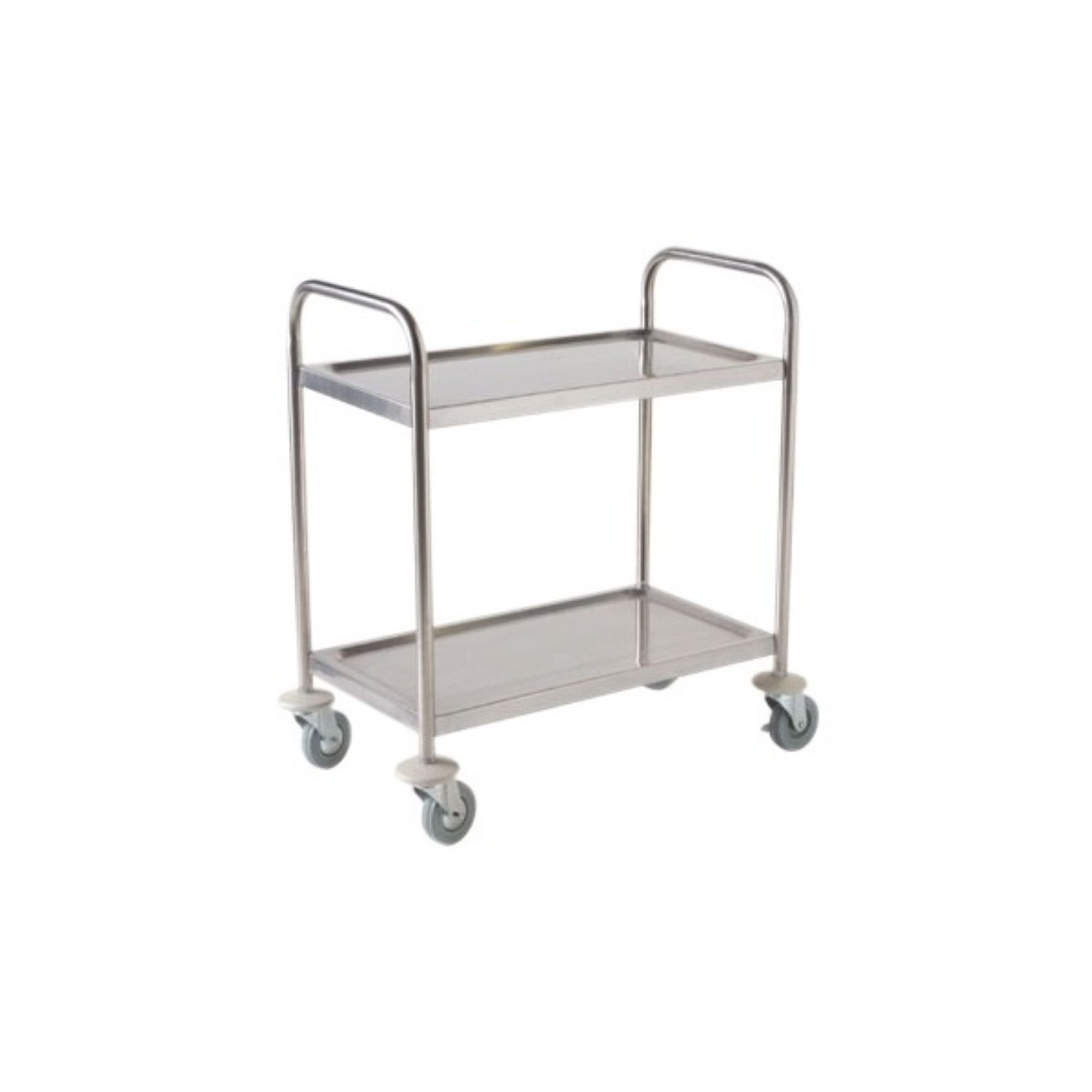 Picture of Fully Welded S/St. Trolley - 2 Shelves - TROLWELD2S