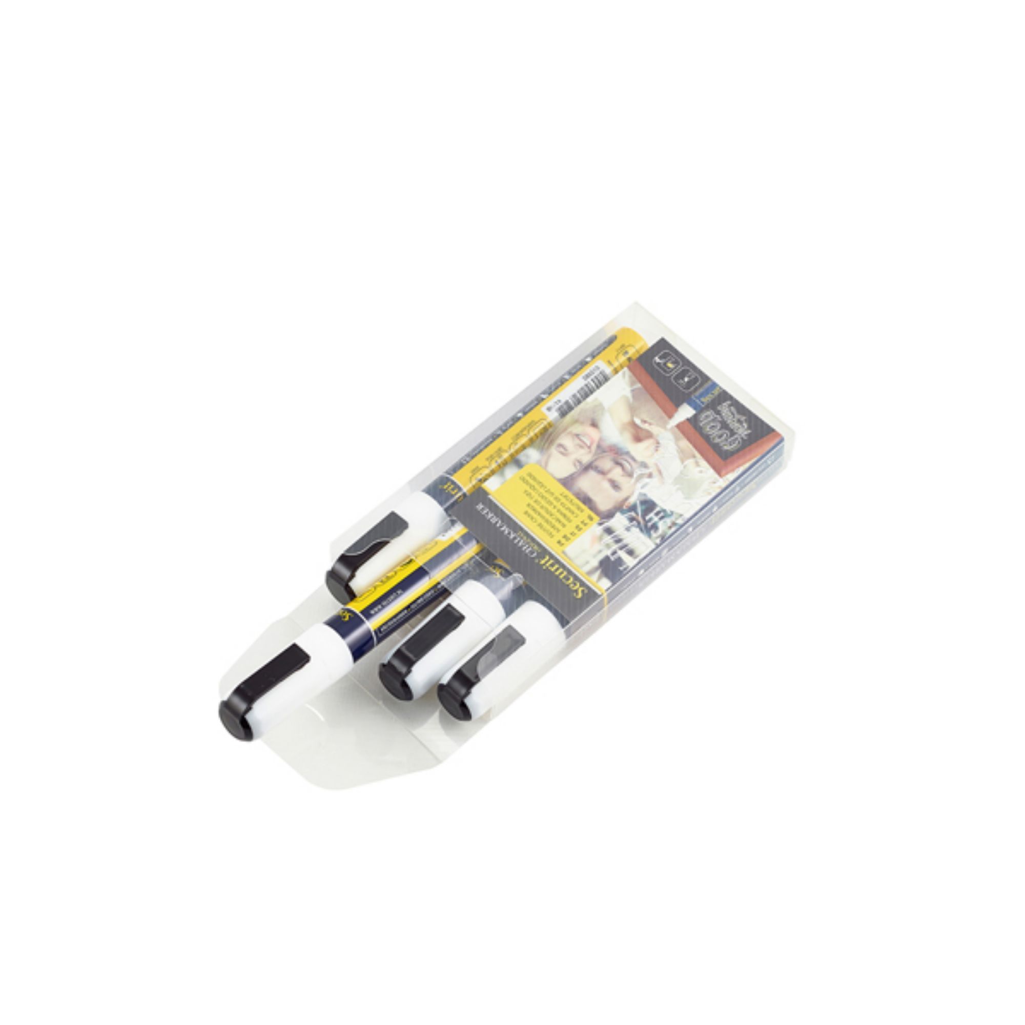 Picture of Chalkmarkers 4 Pack White Medium - SMA510-V4-WT