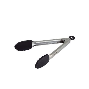Picture of St/St Locking Tongs with Silicone Tip 23cm/ 9"