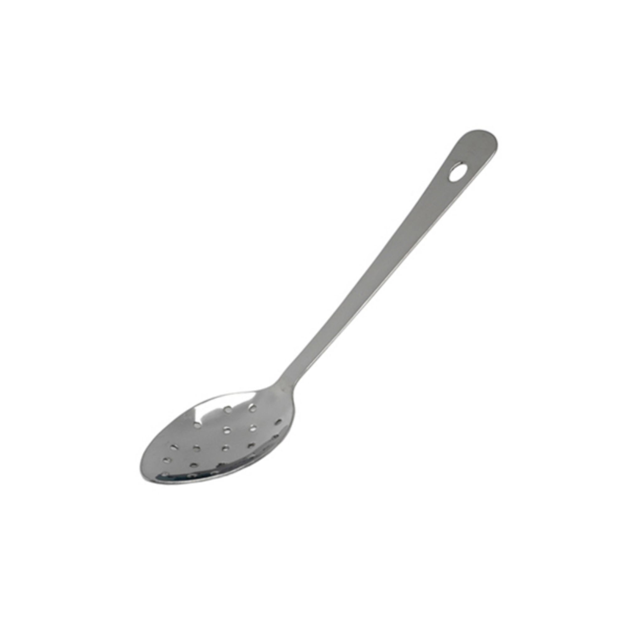 Picture of S/St. Perforated Serving Spoon 14" With Hanging Hole - 300114