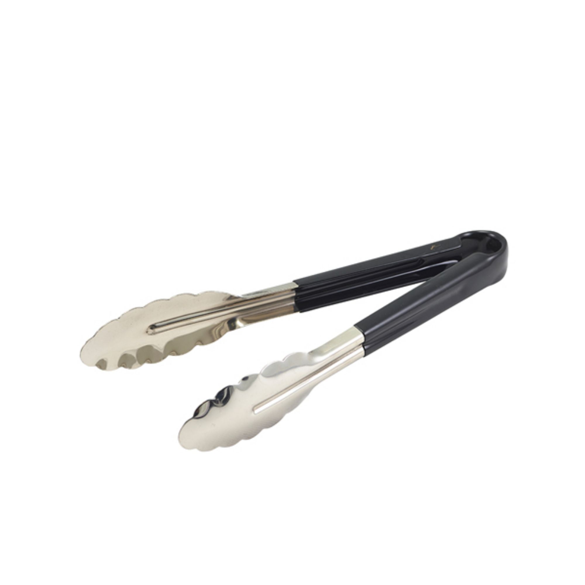 Picture of Genware Colour Coded St/St. Tong 31cm Black - CCT31BK