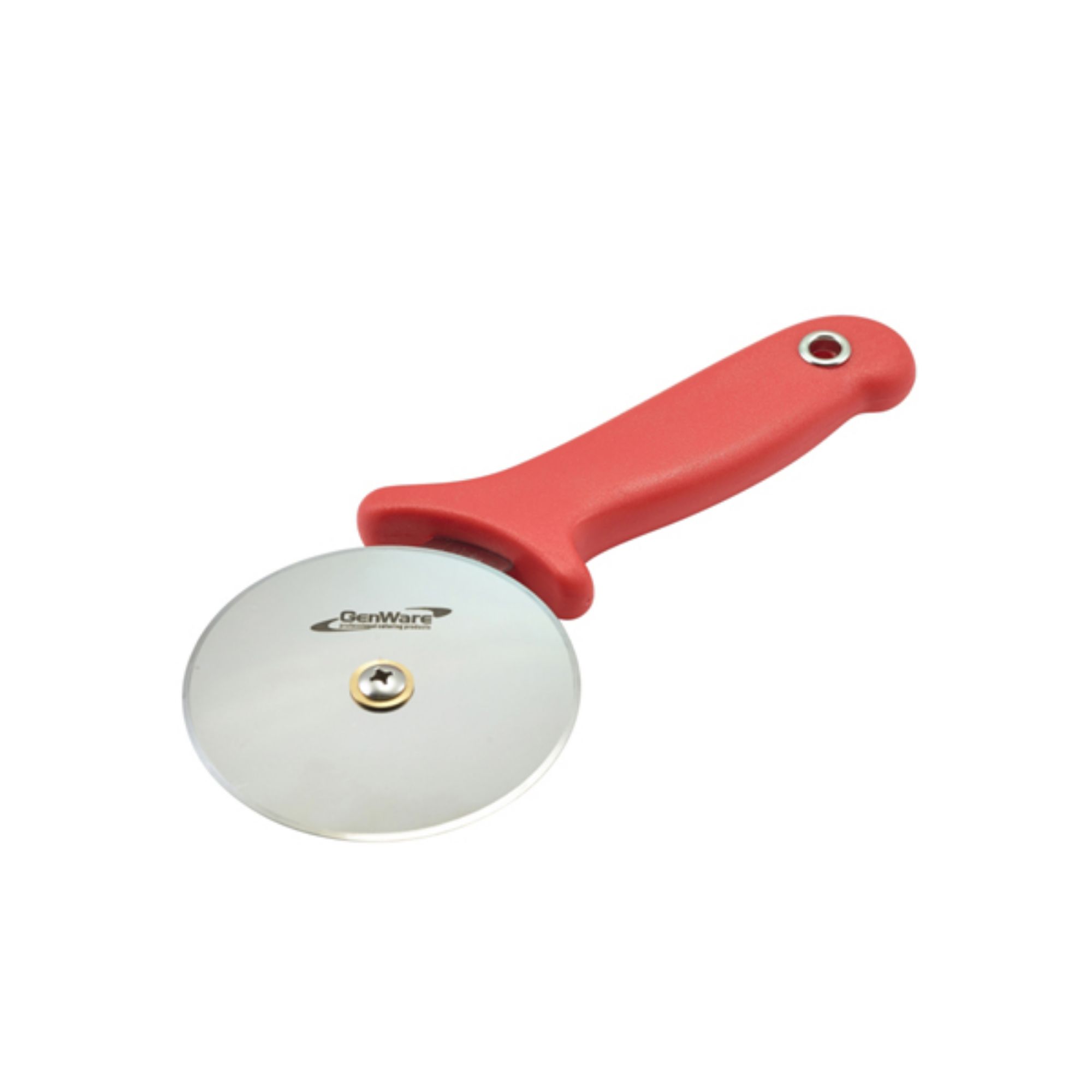 Picture of Genware Pizza Cutter Red Handle - 05-996R