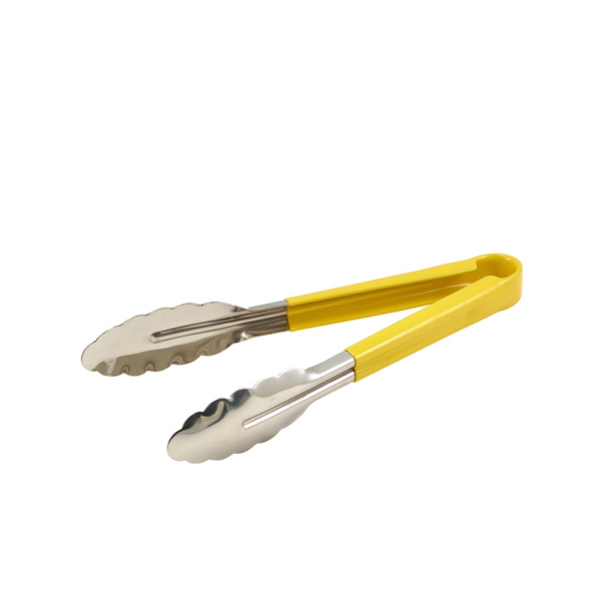 Picture of Genware Colour Coded St/St. Tong 31cm Yellow - CCT31Y