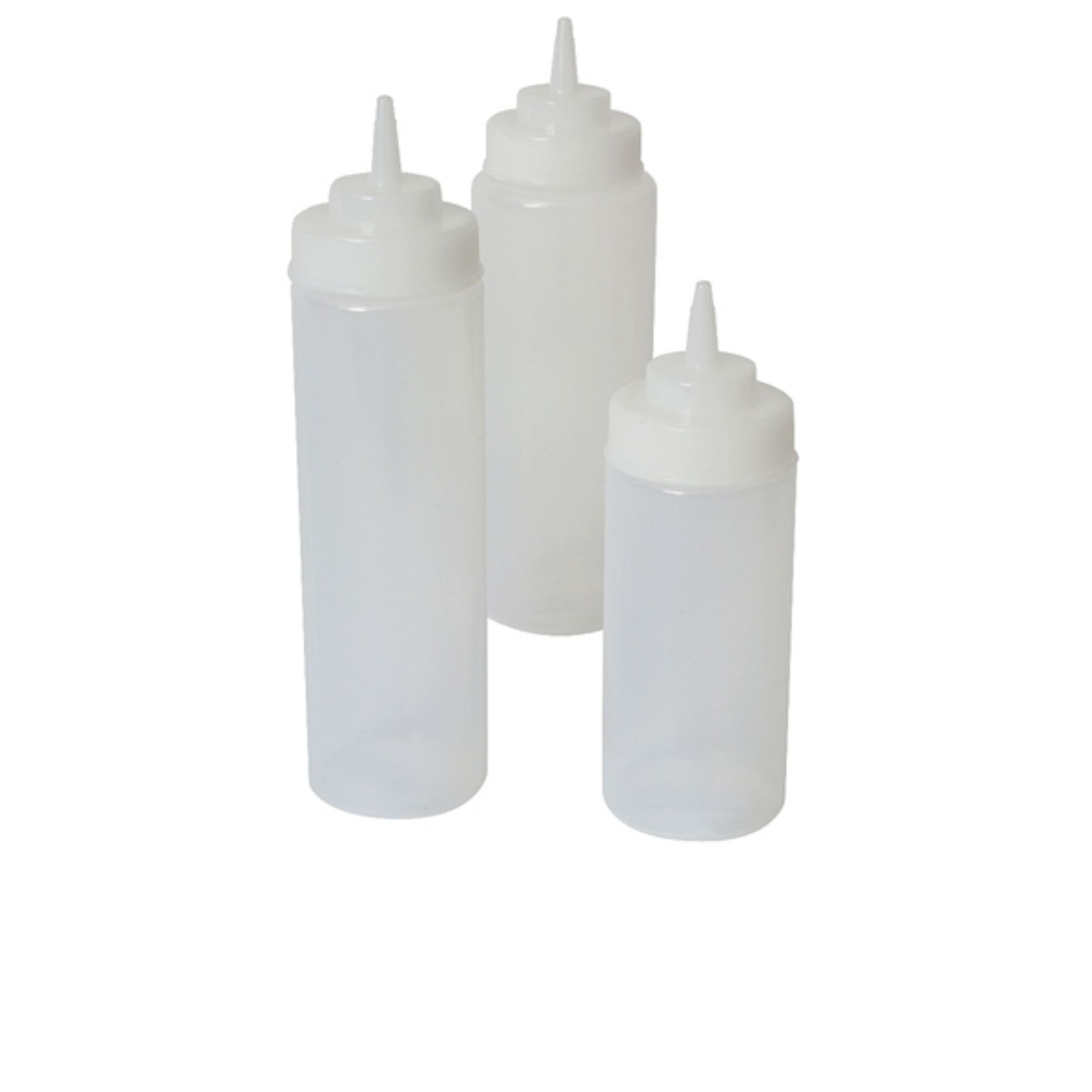 Picture of Squeeze Bottle Wide Neck Clear 32oz/ 94cl - Pack of 6 - SQBW32C