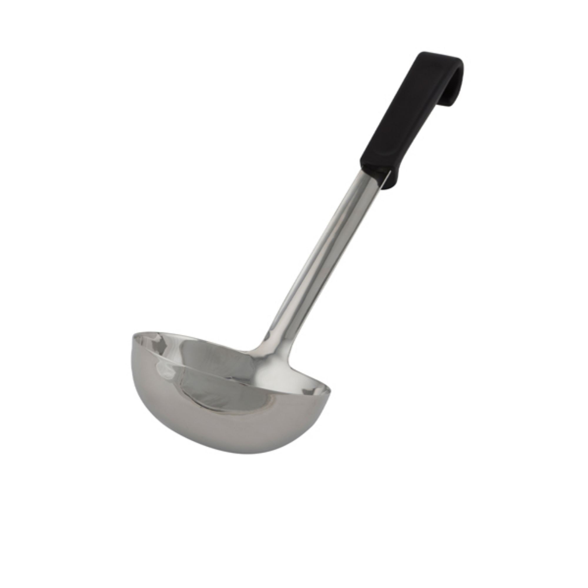 Picture of Genware Plastic Handle Soup Ladle Black - 577-03