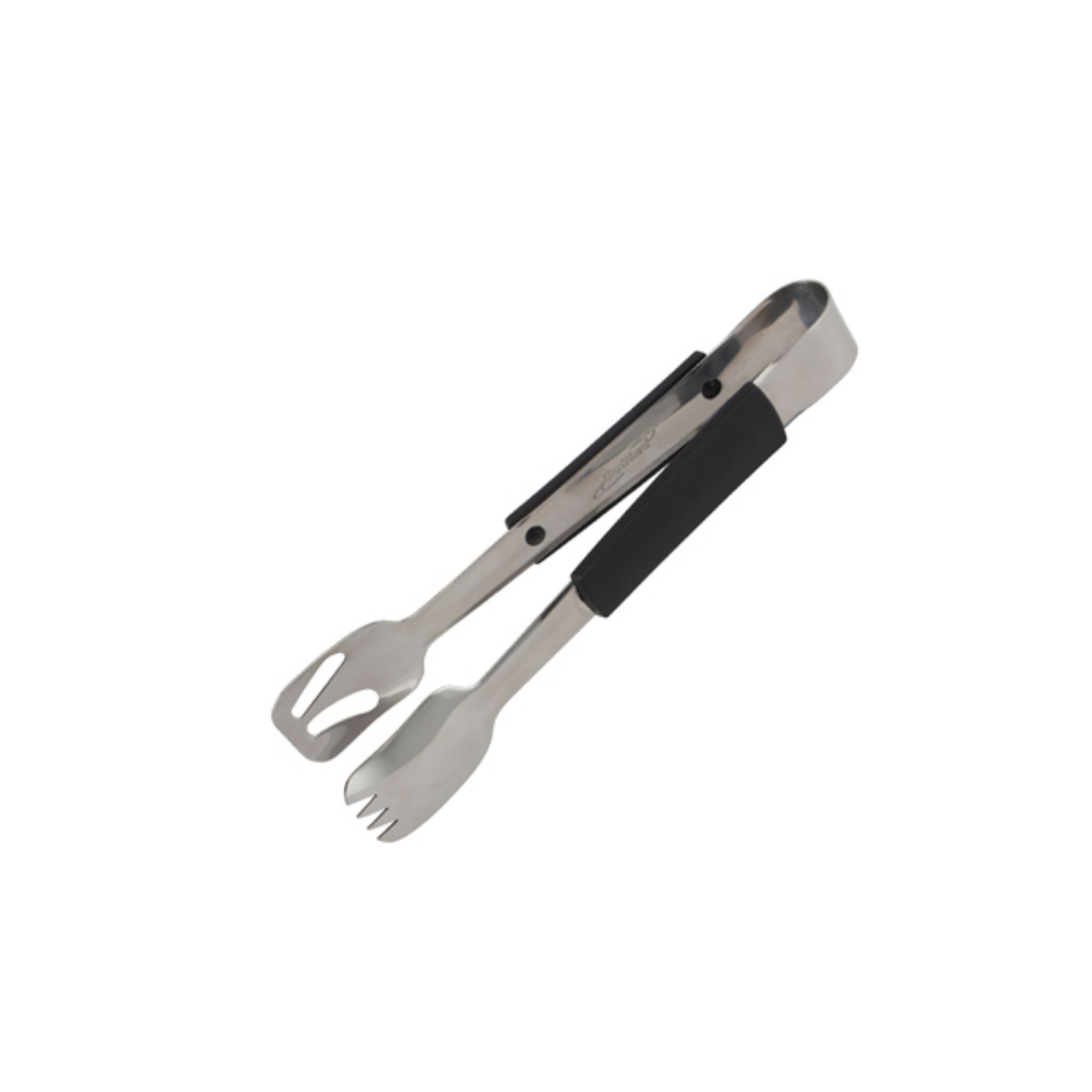 Picture of Genware Plastic Handle Buffet Tongs Black - 577-08