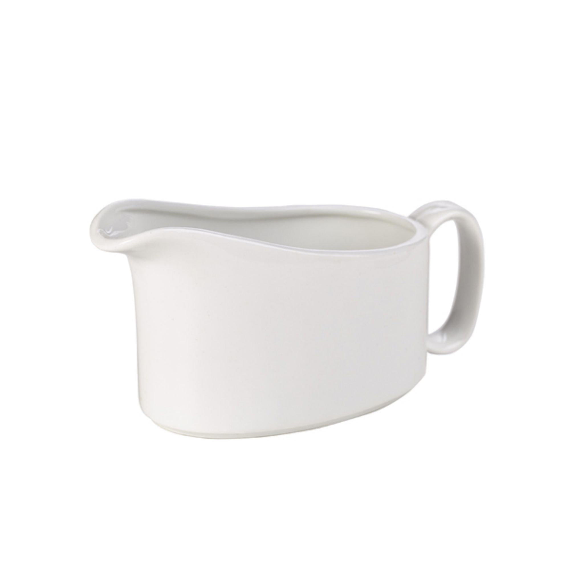 Picture of Genware Porcelain Sauce Boat 20cl/ 7oz - Pack of 6 - 307514