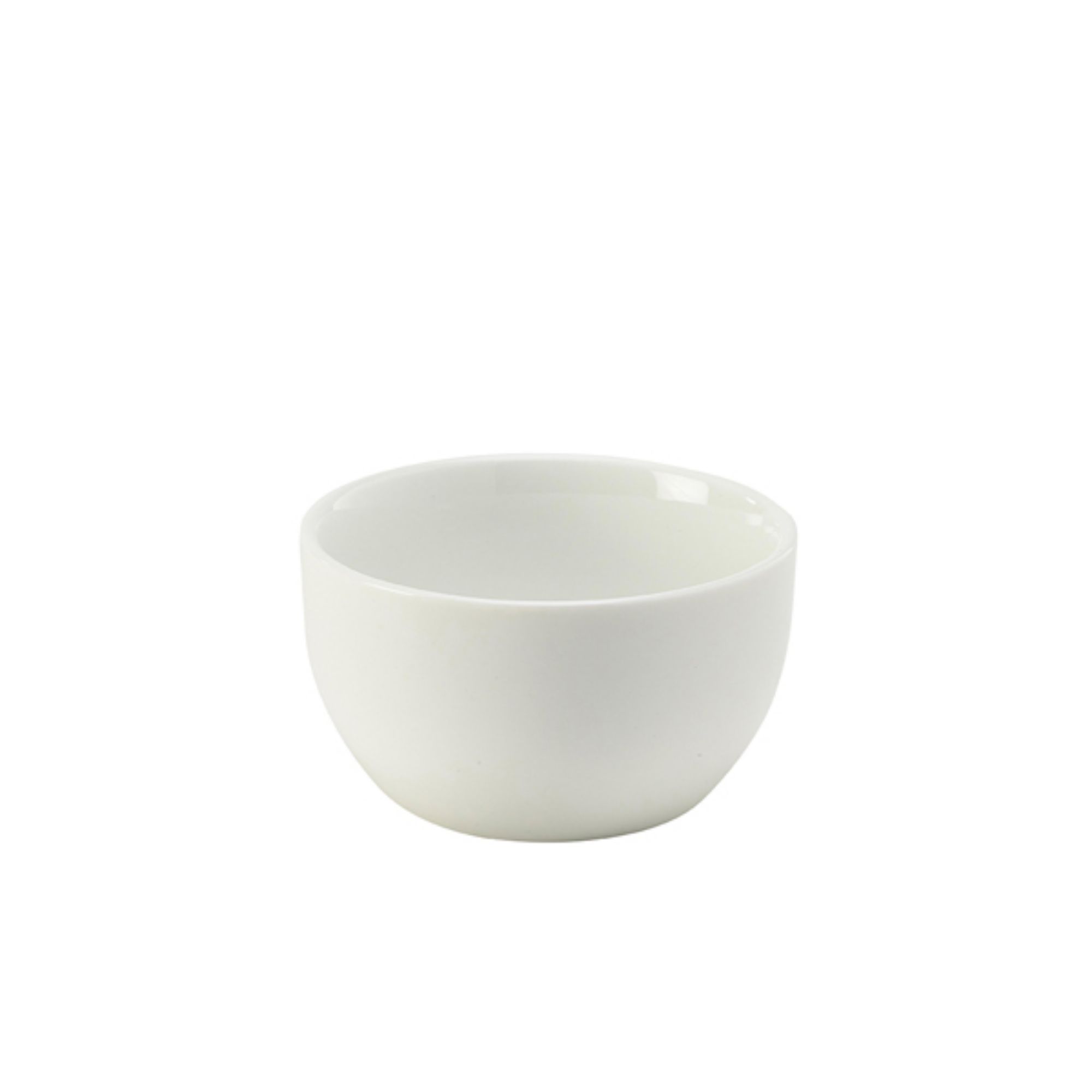 Picture of Genware Porcelain Sugar Bowl 25cl/ 8.8oz - Pack of 6 - 382125